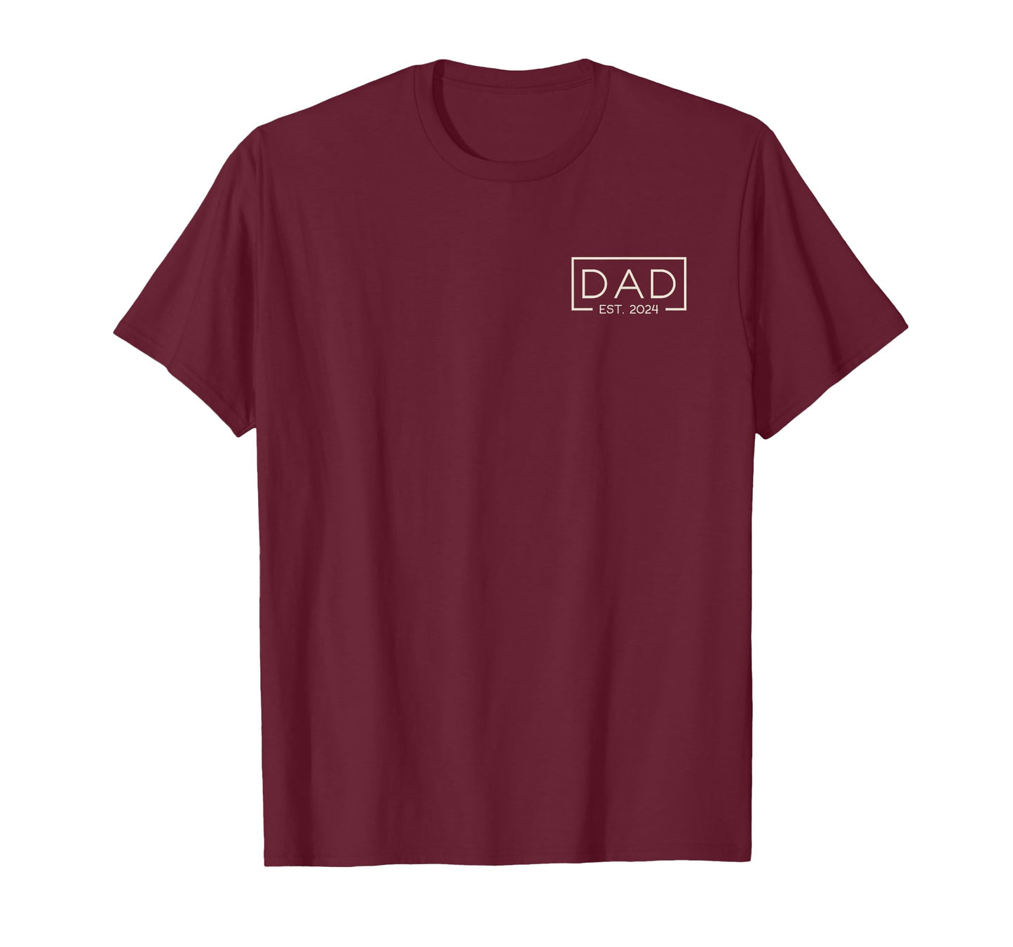 Dad Est. 2024 Logo T-Shirt - Dad Since 2024
