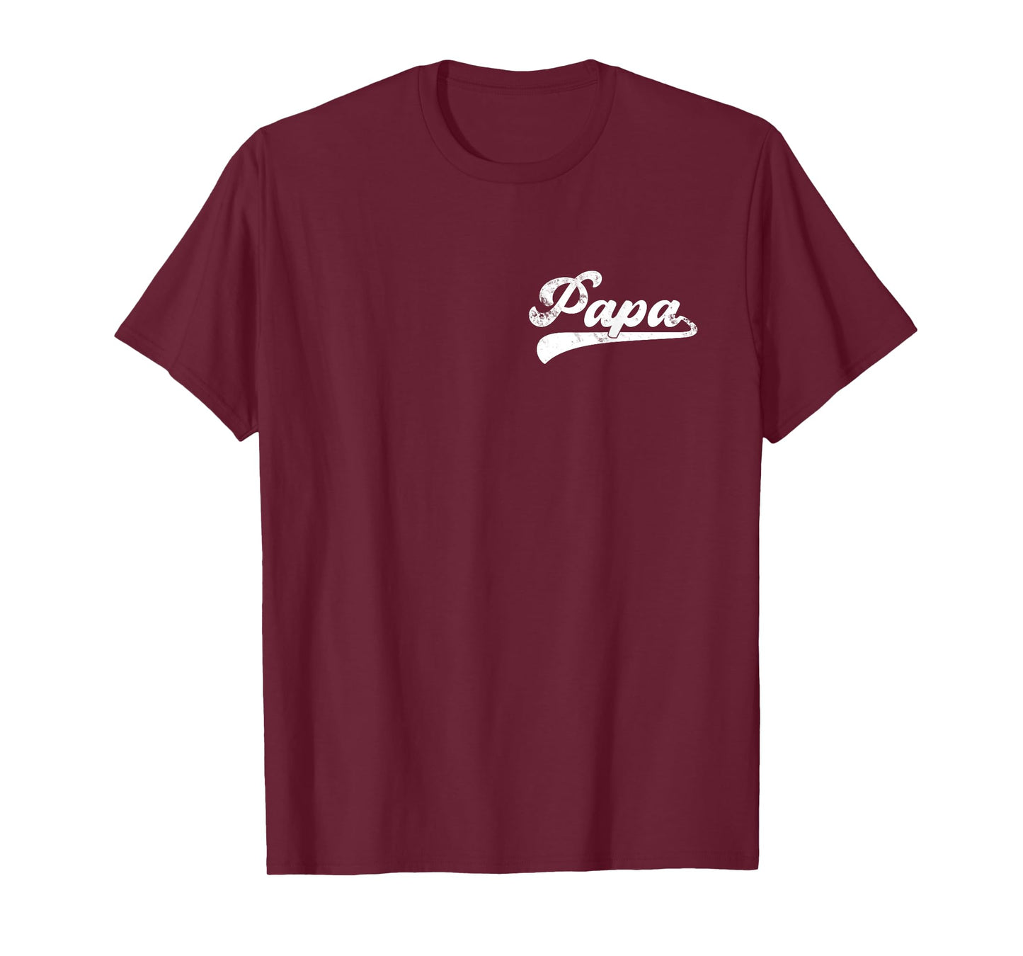 Mens Papa Vintage Retro Father's Day for Papa Grandpa T-Shirt