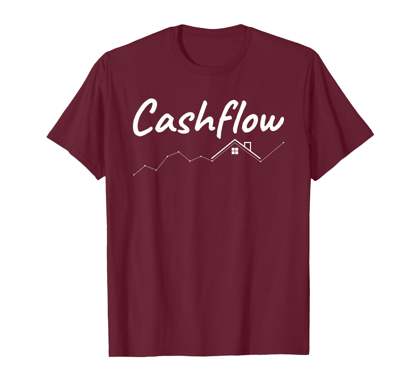 Real Estate Investor Art for Men Women Cashflow Real Estate T-Shirt