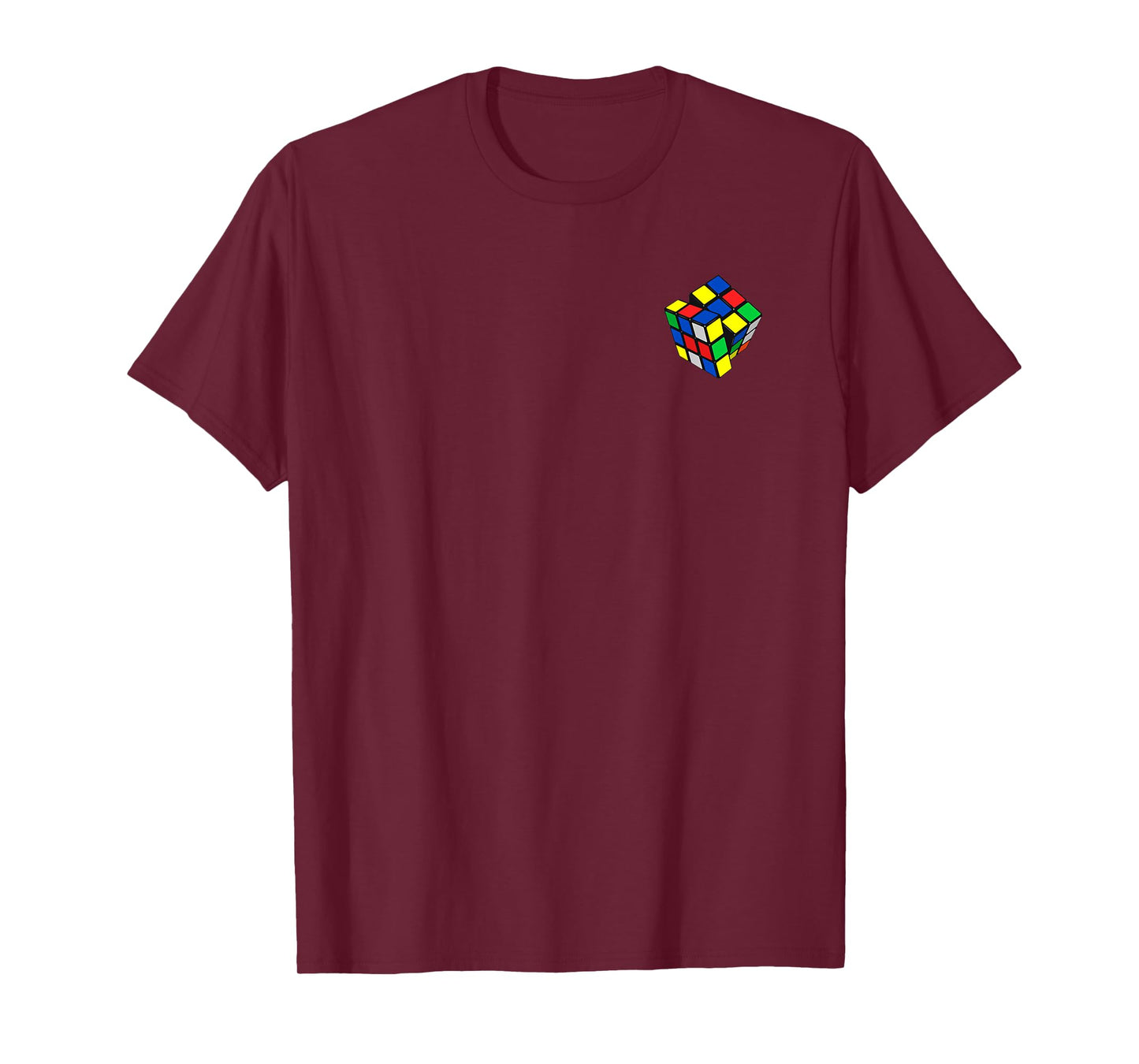 Impossible Rubik Rubix Rubics Cube Pocket Retro Gaming Boy T-Shirt