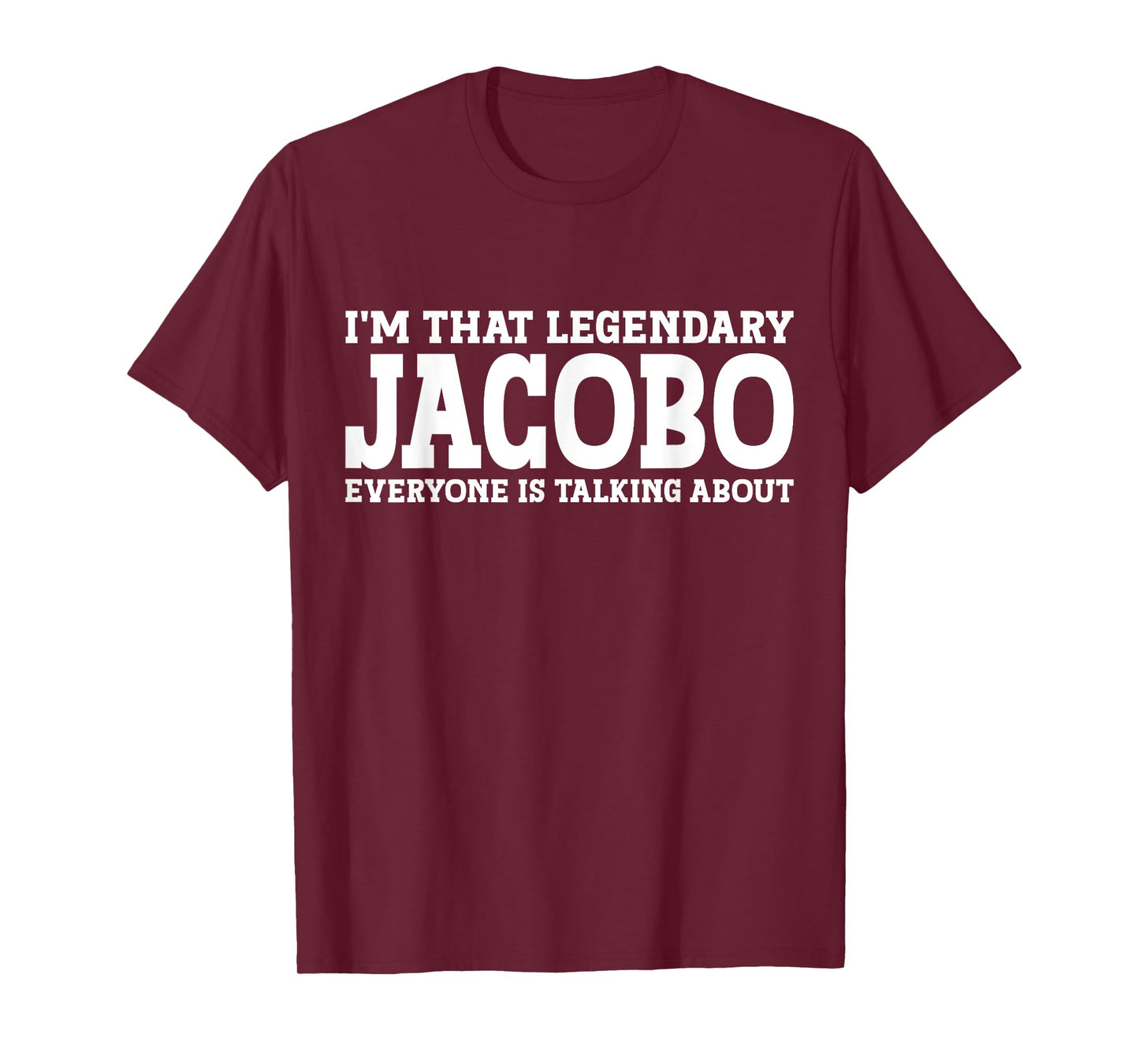 Jacobo Personal Name First Name Funny Jacobo T-Shirt