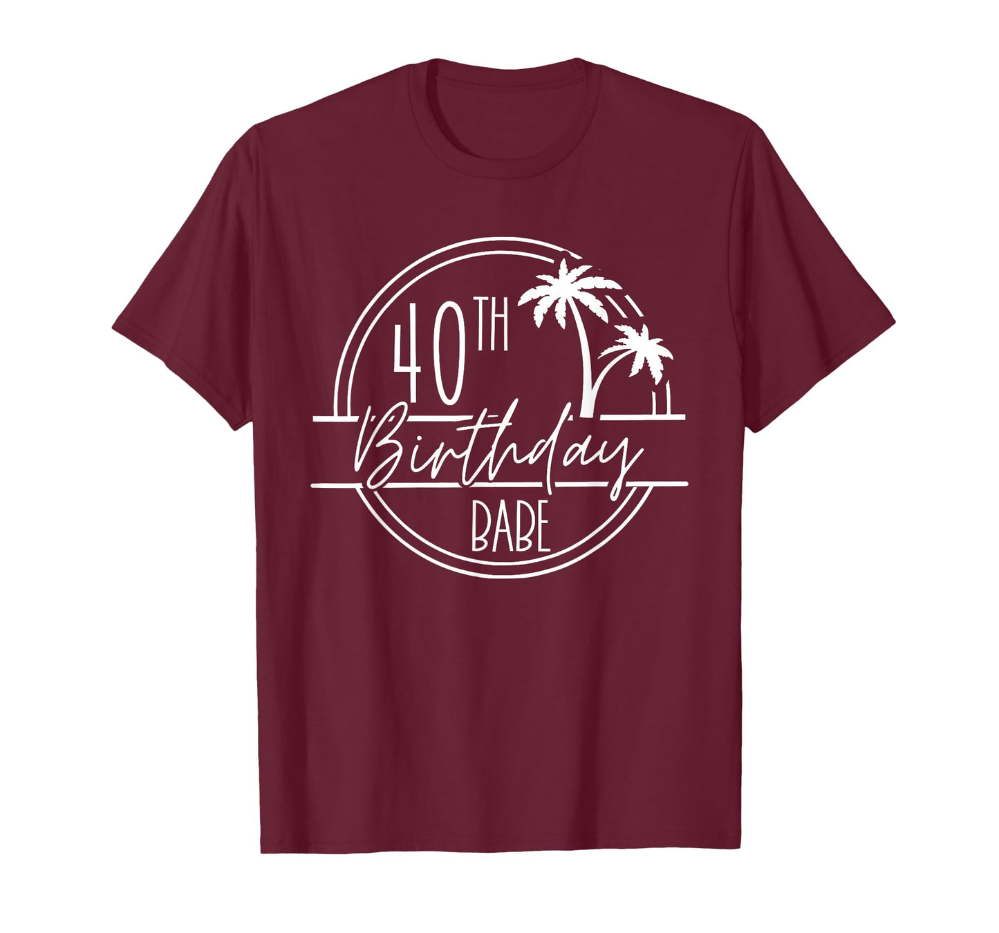 40th Birthday Crew and 40th Birthday Babe, Birthday Trip T-Shirt