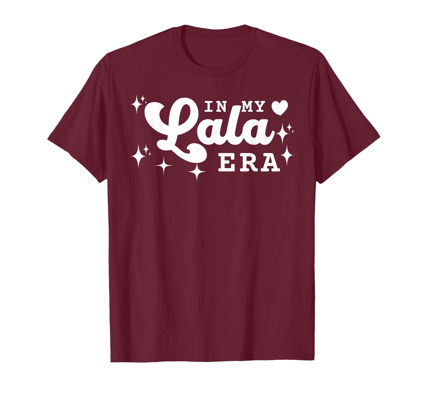 Funny In My Lala Era Lover Groovy Retro Mother's Day T-Shirt