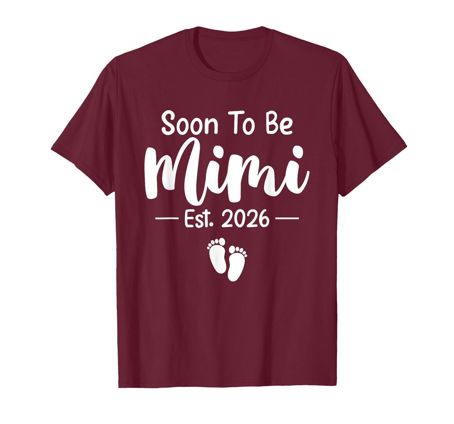 Soon To Be Mimi 2026 Cute Pregnancy Announcement New Mimi T-Shirt