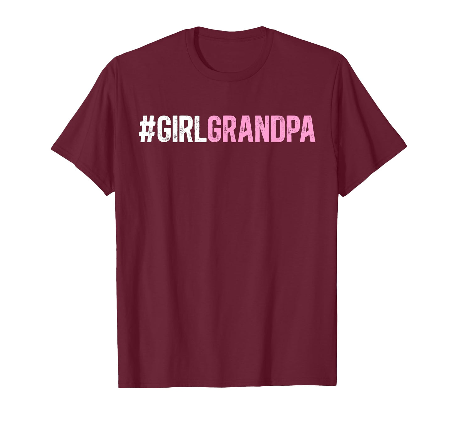Girl Grandpa Of Girls Grandpa Proud Girl Grandfather T-Shirt