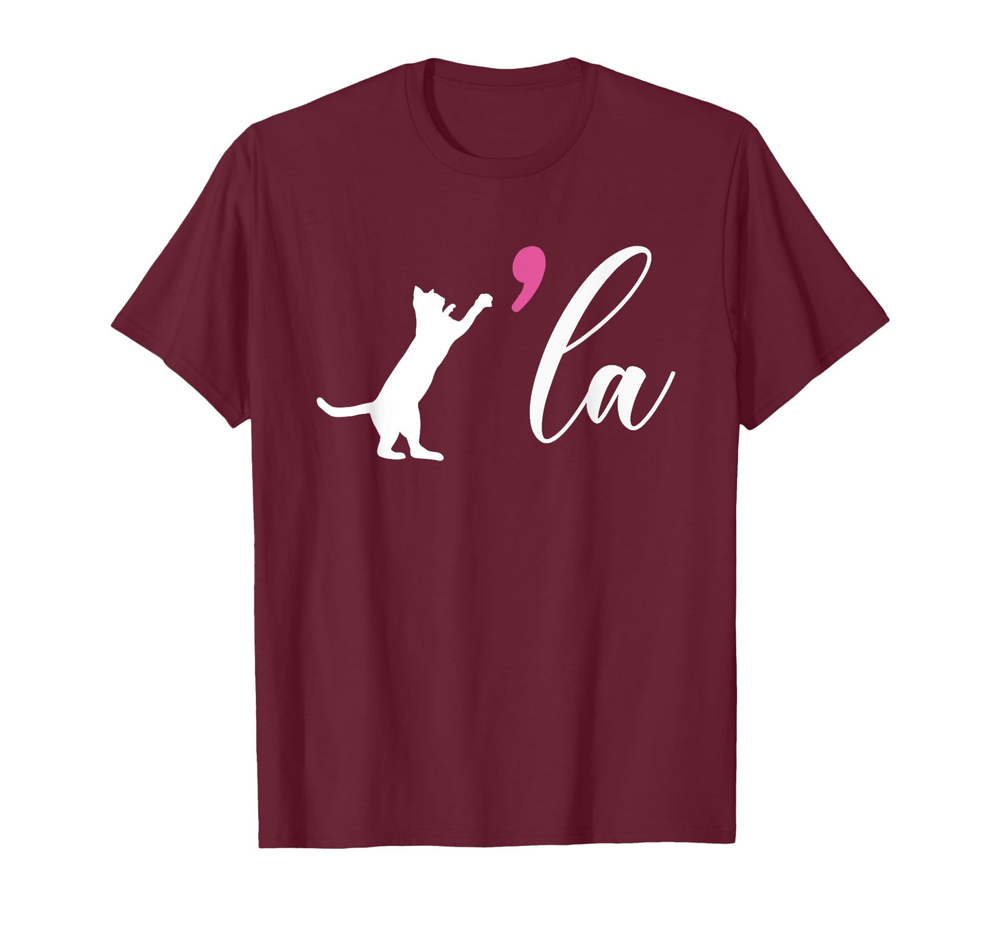 Cat Ladies For Kamala Harris For President 2024 Comma La T-Shirt