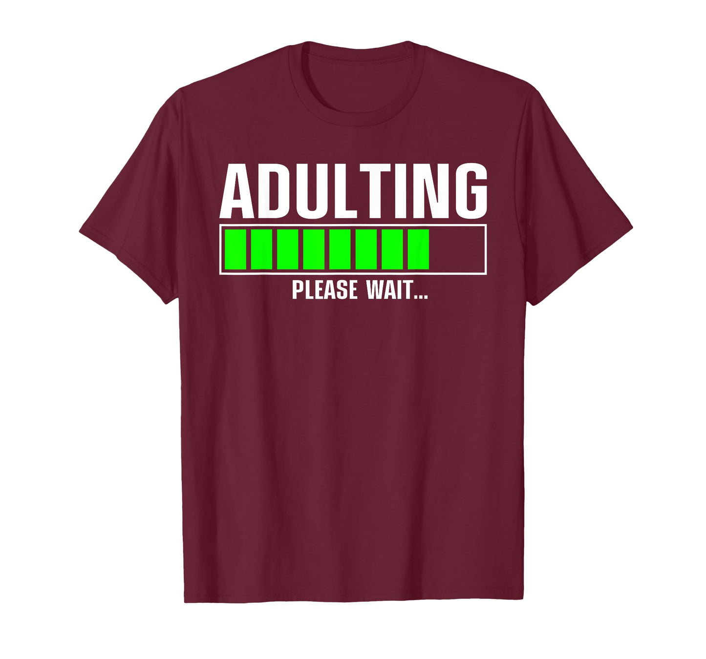 Funny 18th Birthday Adulting Art For Boys Adult 18 Year Old T-Shirt
