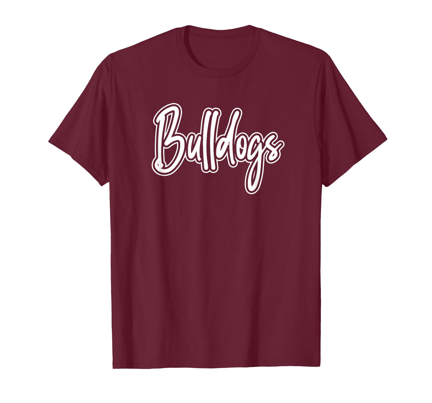 Vintage Bulldogs Team Pride School Spirit Back to School T-Shirt