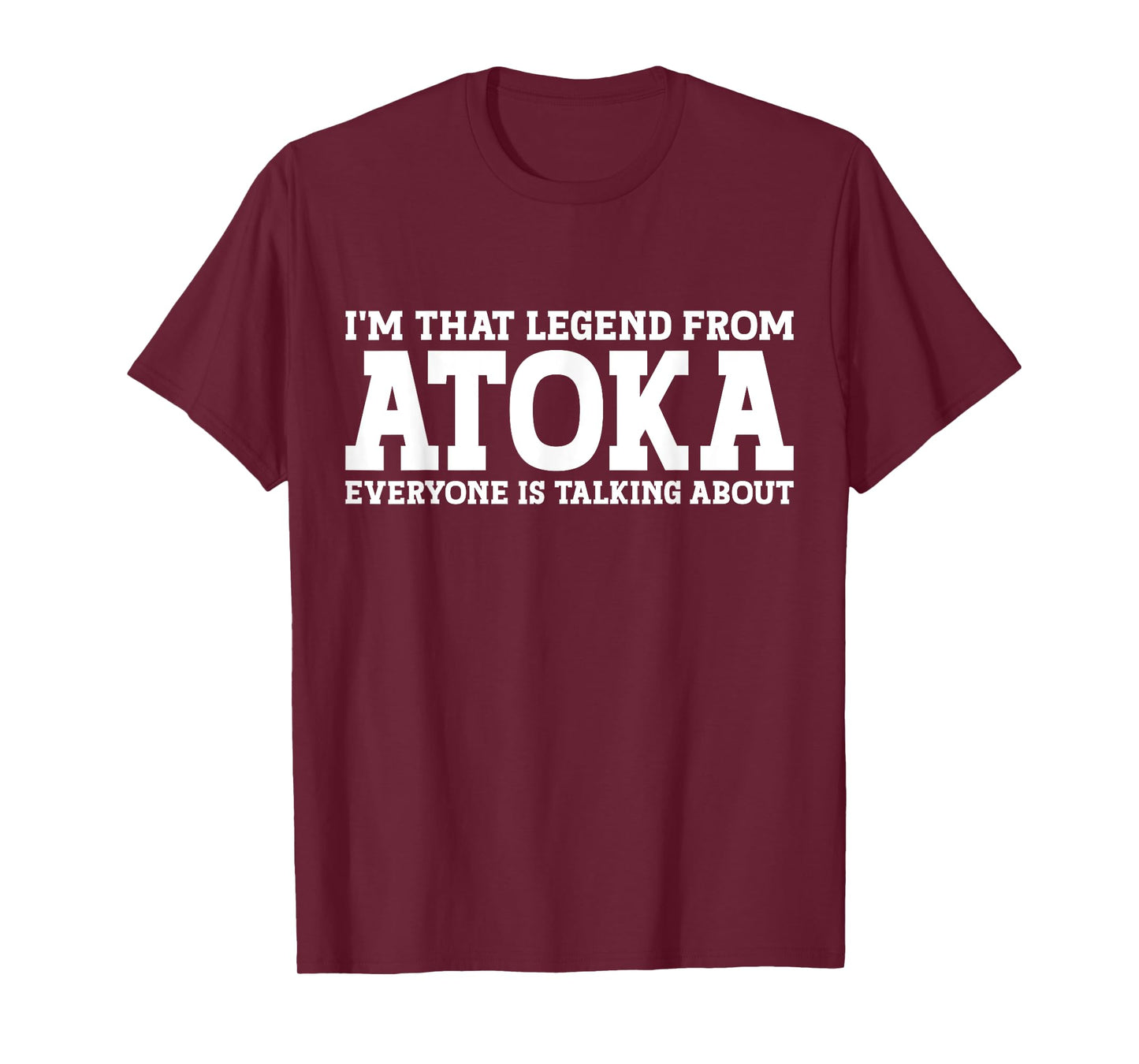 Atoka Hometown TN Tennessee Home Roots Funny City Atoka T-Shirt