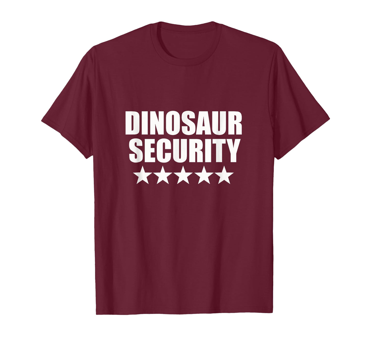 Dinosaur Security Halloween Birthday Fancy Dress Costume T-Shirt
