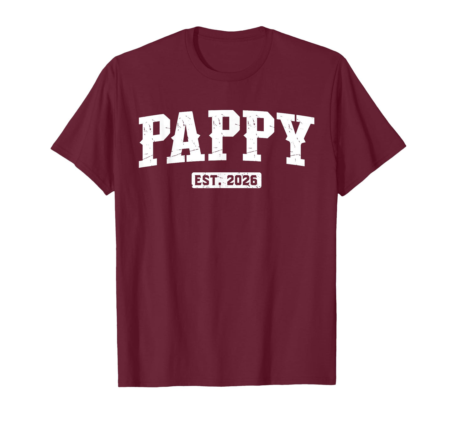 Promoted To Pappy Est 2026 New grandpa 2026 Soon To Be Papa T-Shirt