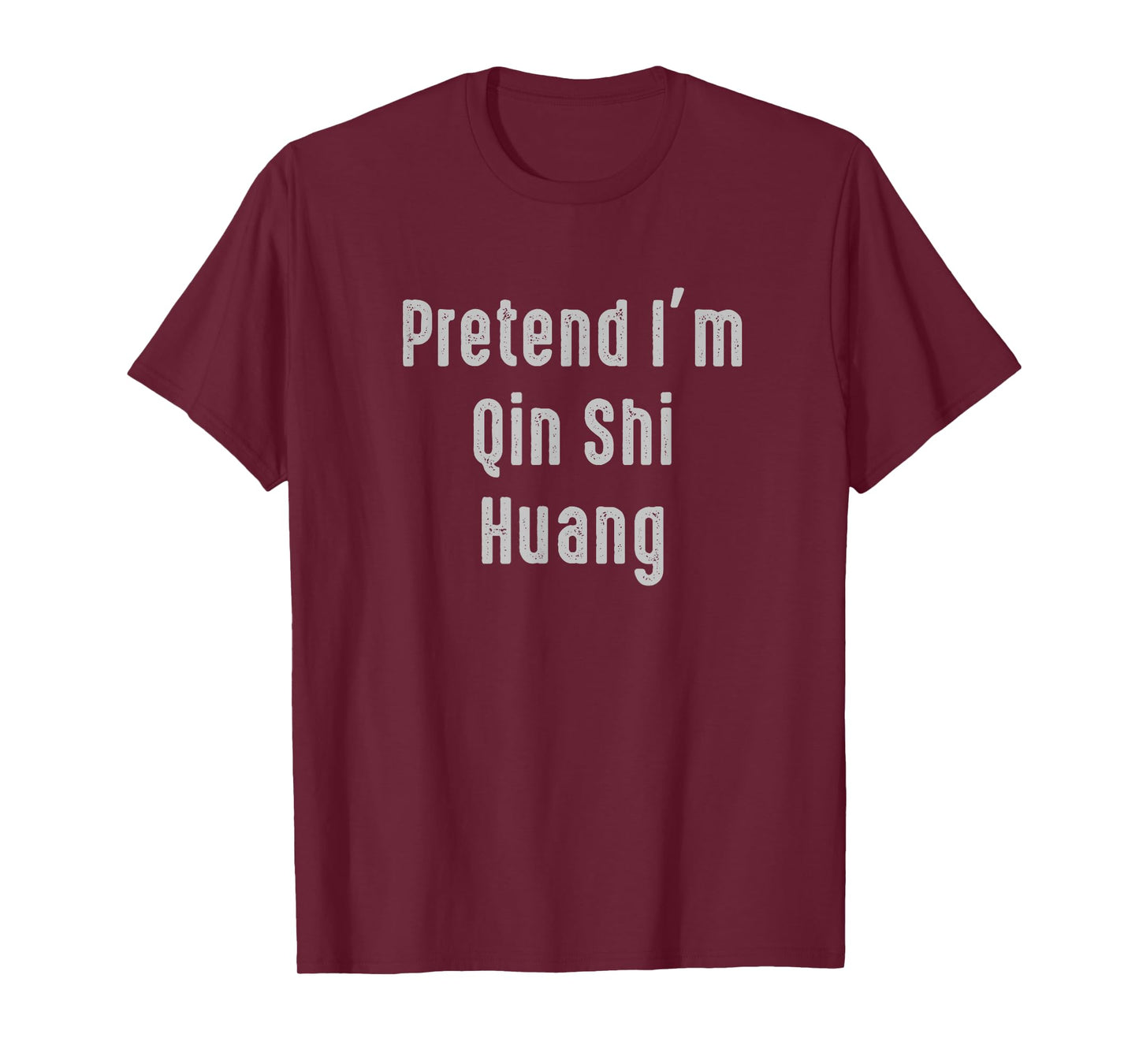 Pretend I'm Qin Shi Huang Funny Costume Ancient Mythology T-Shirt