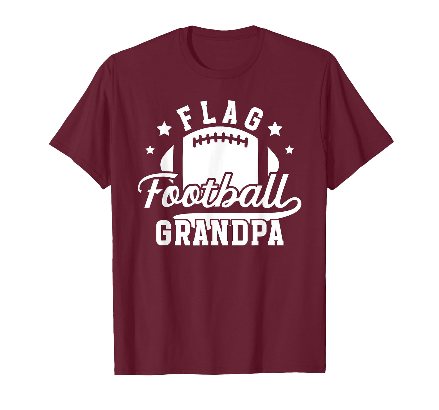 Flag Football Grandpa Of A Flag Football Player Grandfather T-Shirt