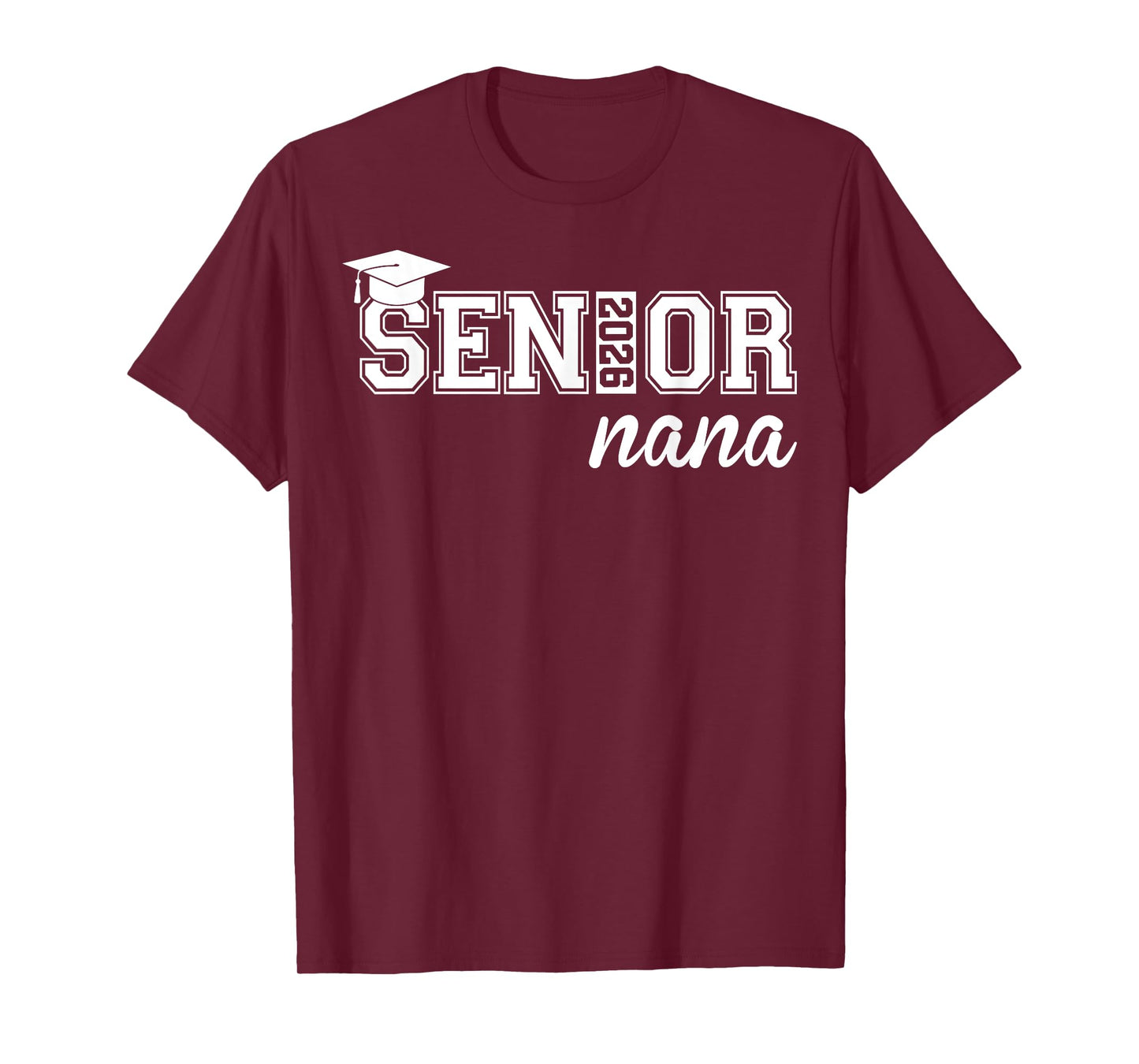 Proud Nana Senior 2026 Graduation Grandmother Gifts T-Shirt