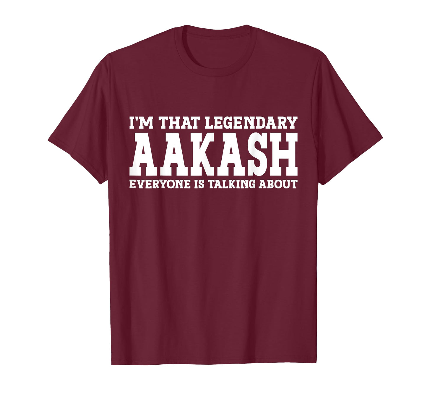 Aakash Personal Name First Name Funny Aakash T-Shirt
