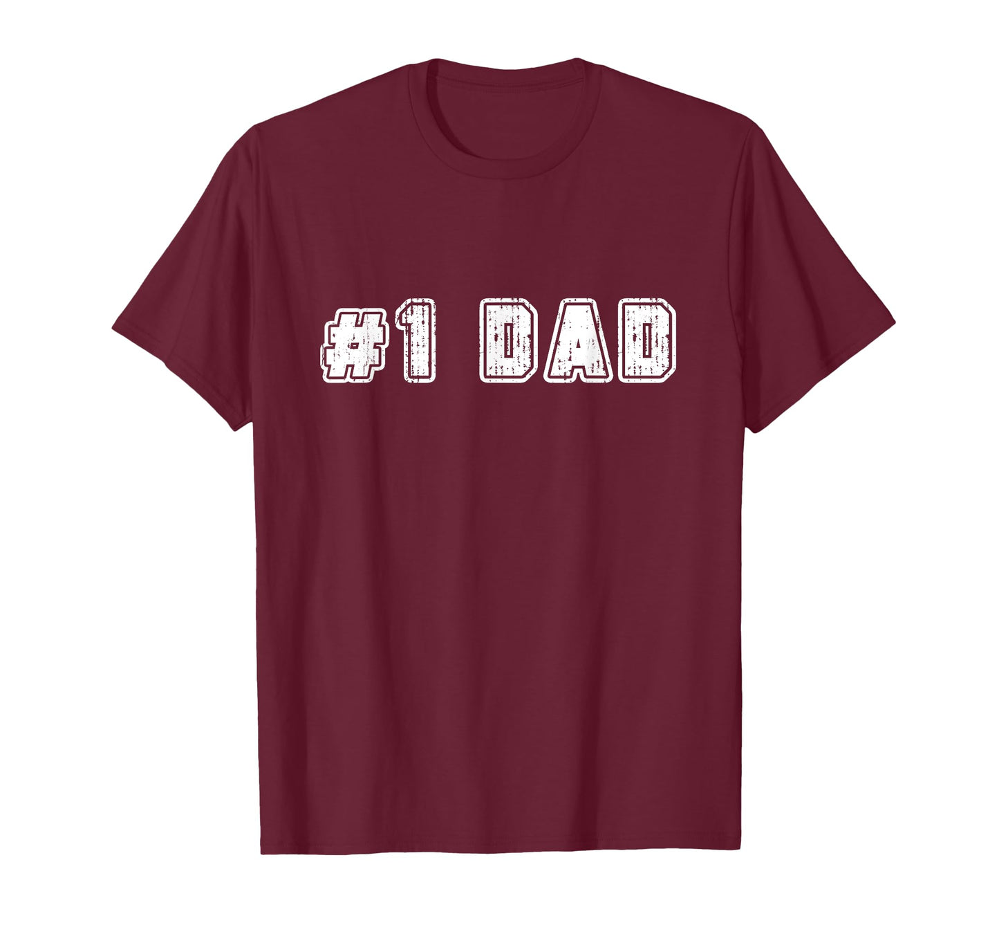 #1 Dad Best Dad Father's Day Number One Dad Father Matching T-Shirt