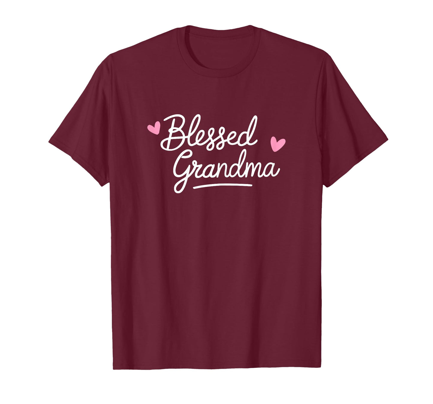 Blessed Grandma Shirt Women Grandmother Mothers Day T-Shirt