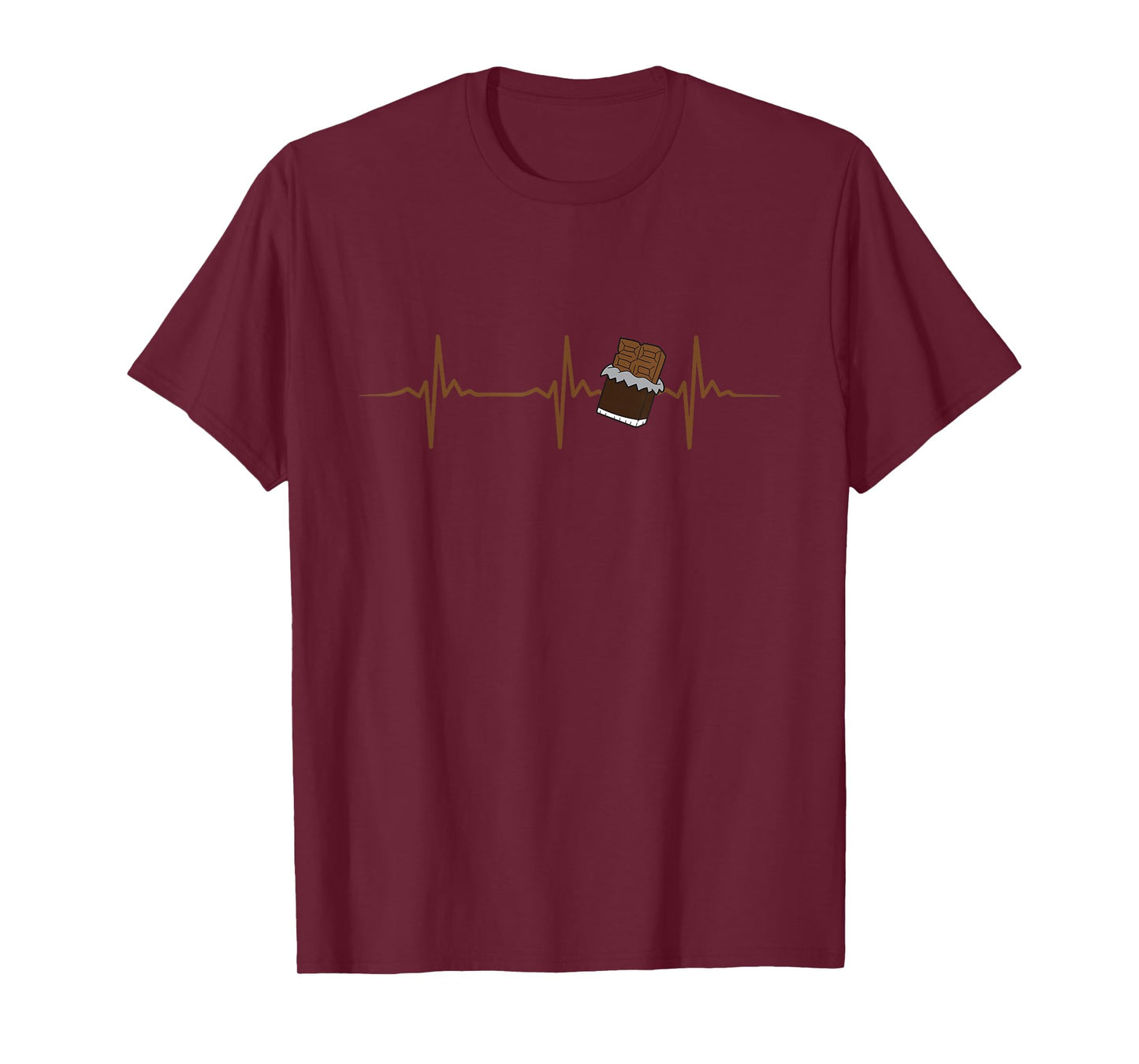 Chocolate Lover Quote Humor Chocolate Milk Chocolate Bars T-Shirt