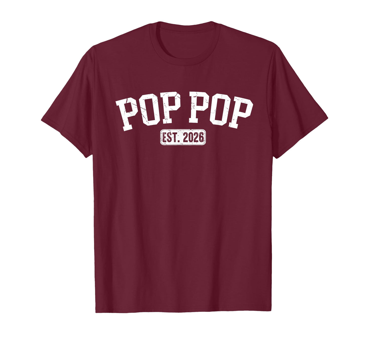 Promoted To Poppop 2026 Grandpa To Be First time Grandpa T-Shirt