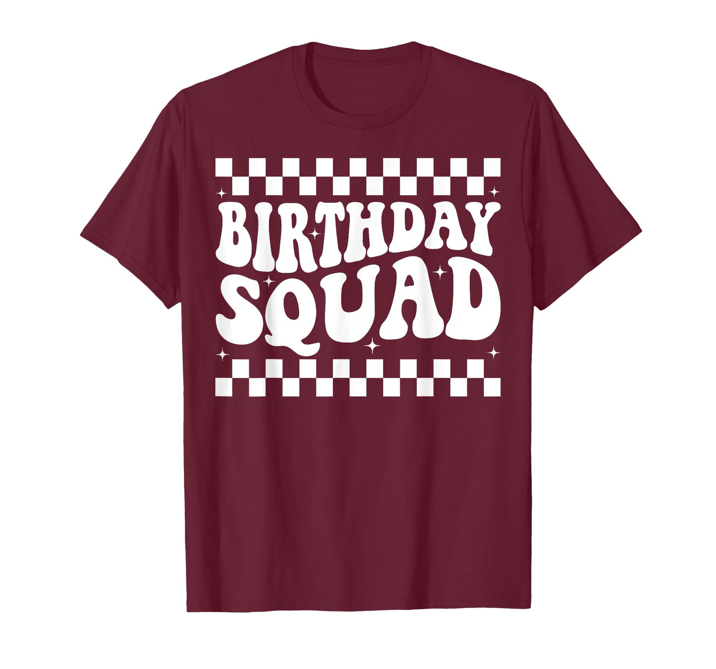 Birthday Squad Groovy Matching Family Birthday Squad T-Shirt