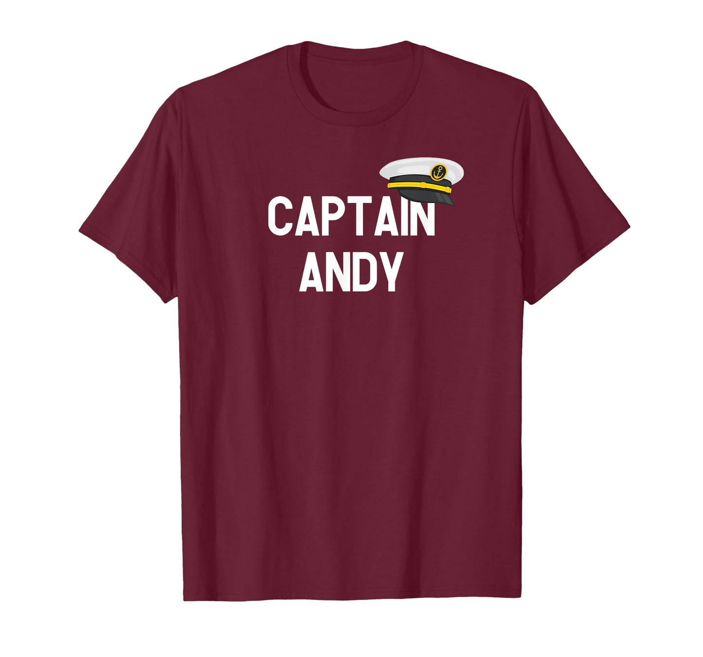 Captain Andy - First Name Gift T-Shirt