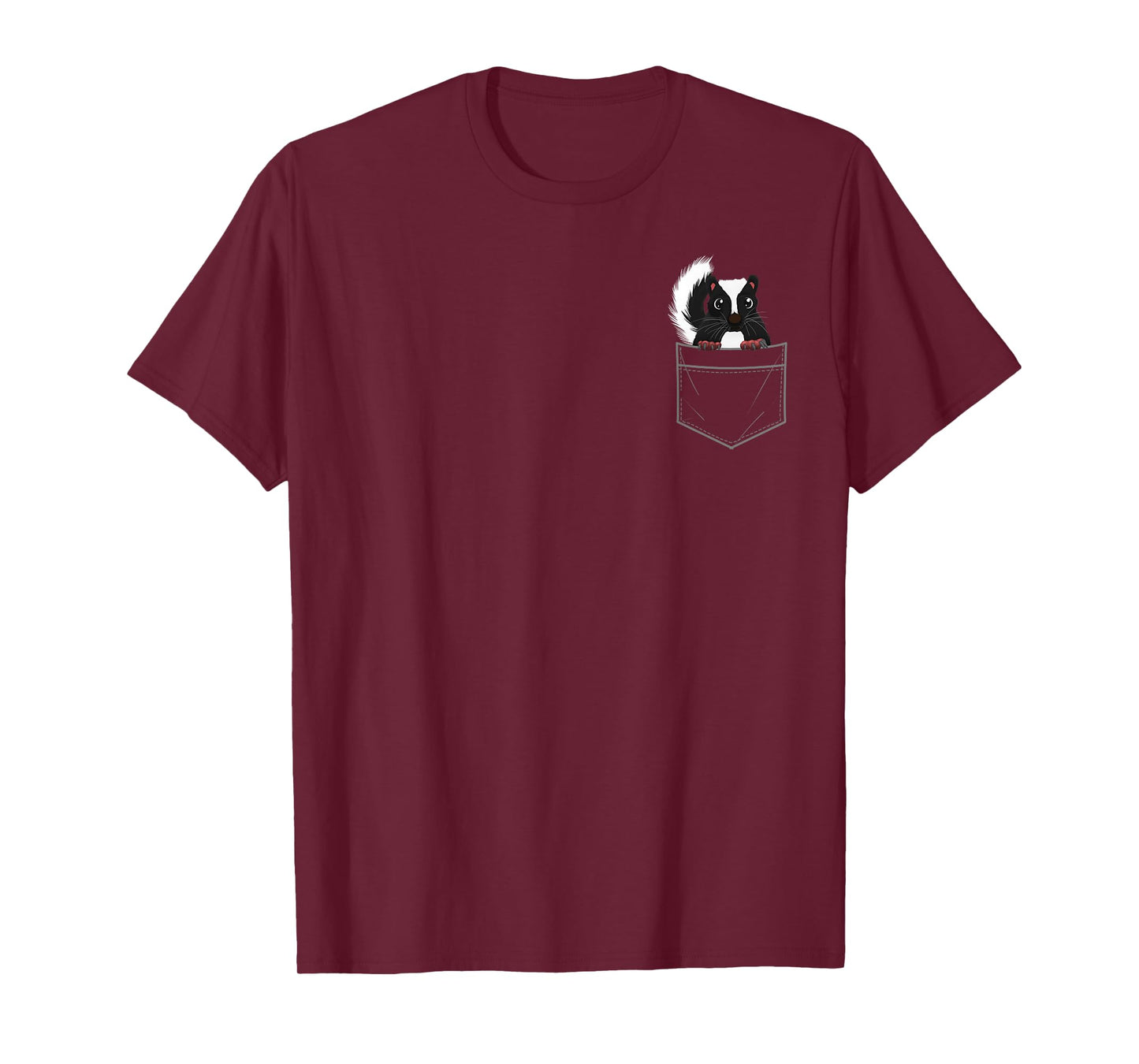 Cute Skunk Design For Men Women Kids Zookeeper Skunk Lover T-Shirt