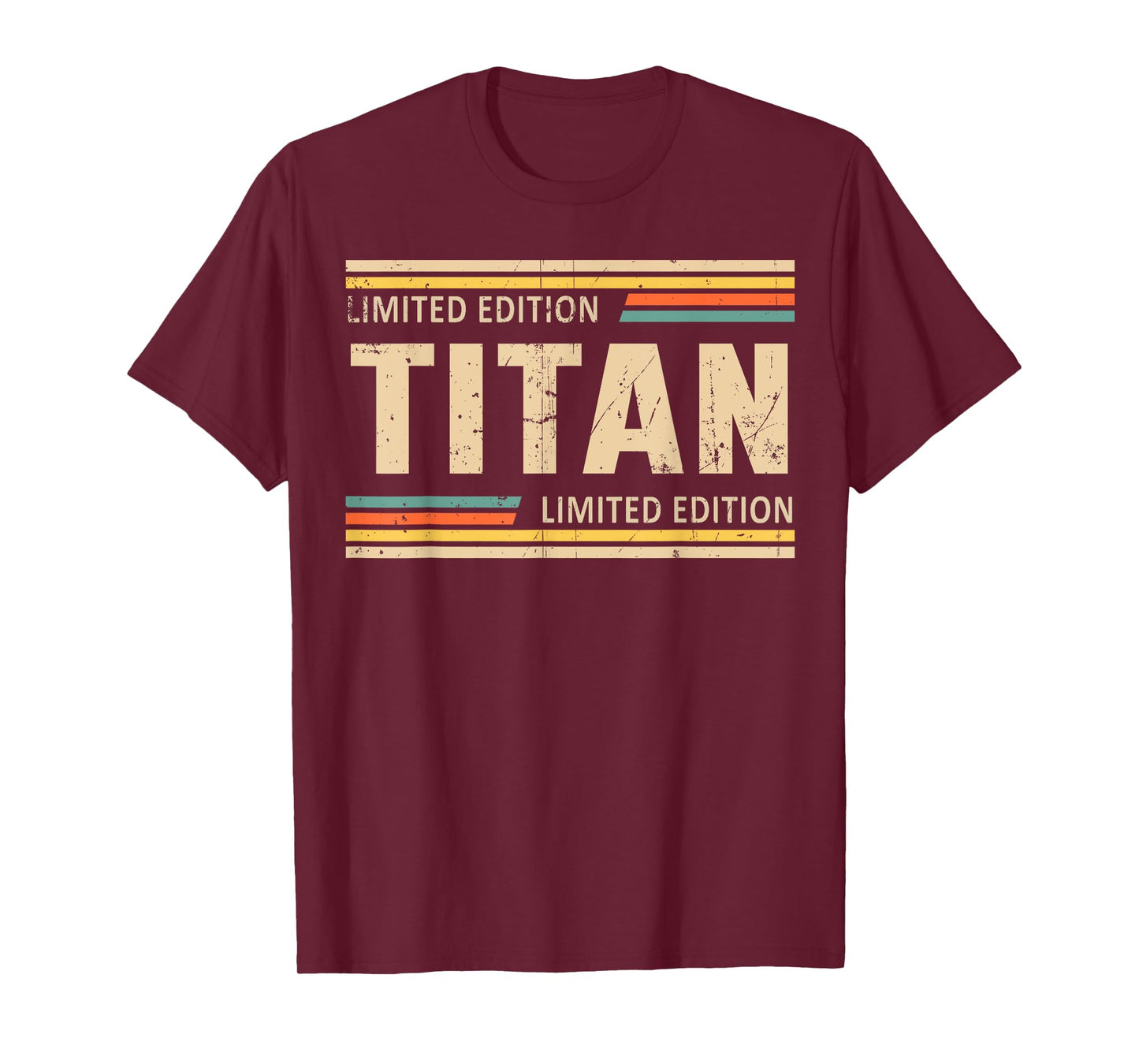 TITAN Limited Edition Shirt TITAN Name Personalized T-Shirt