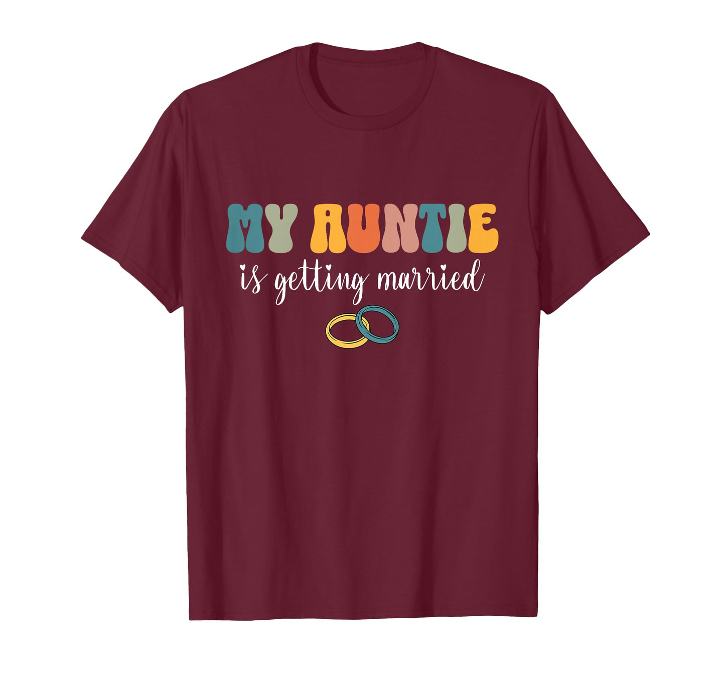 Kids My Auntie Is Getting Married Niece Of The Bride Toddler T-Shirt