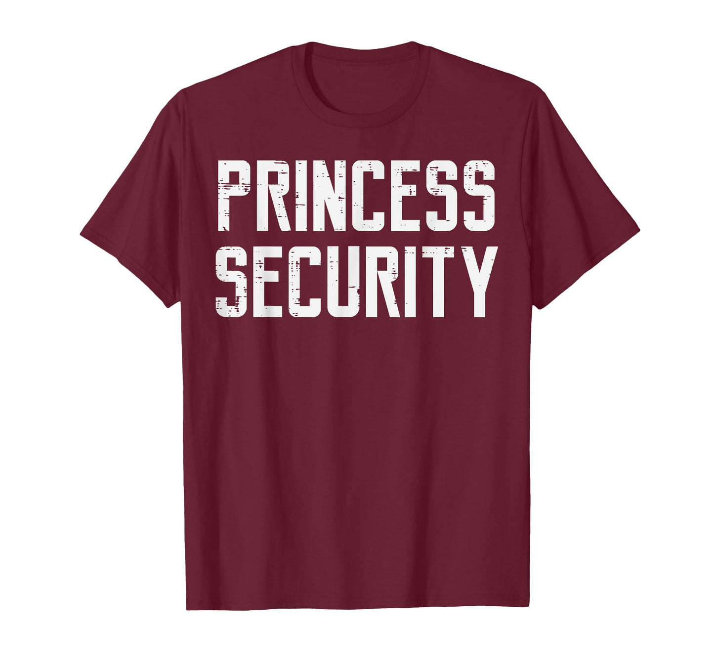 Halloween Princess Security Funny Costume Dad Men Boys Kids T-Shirt