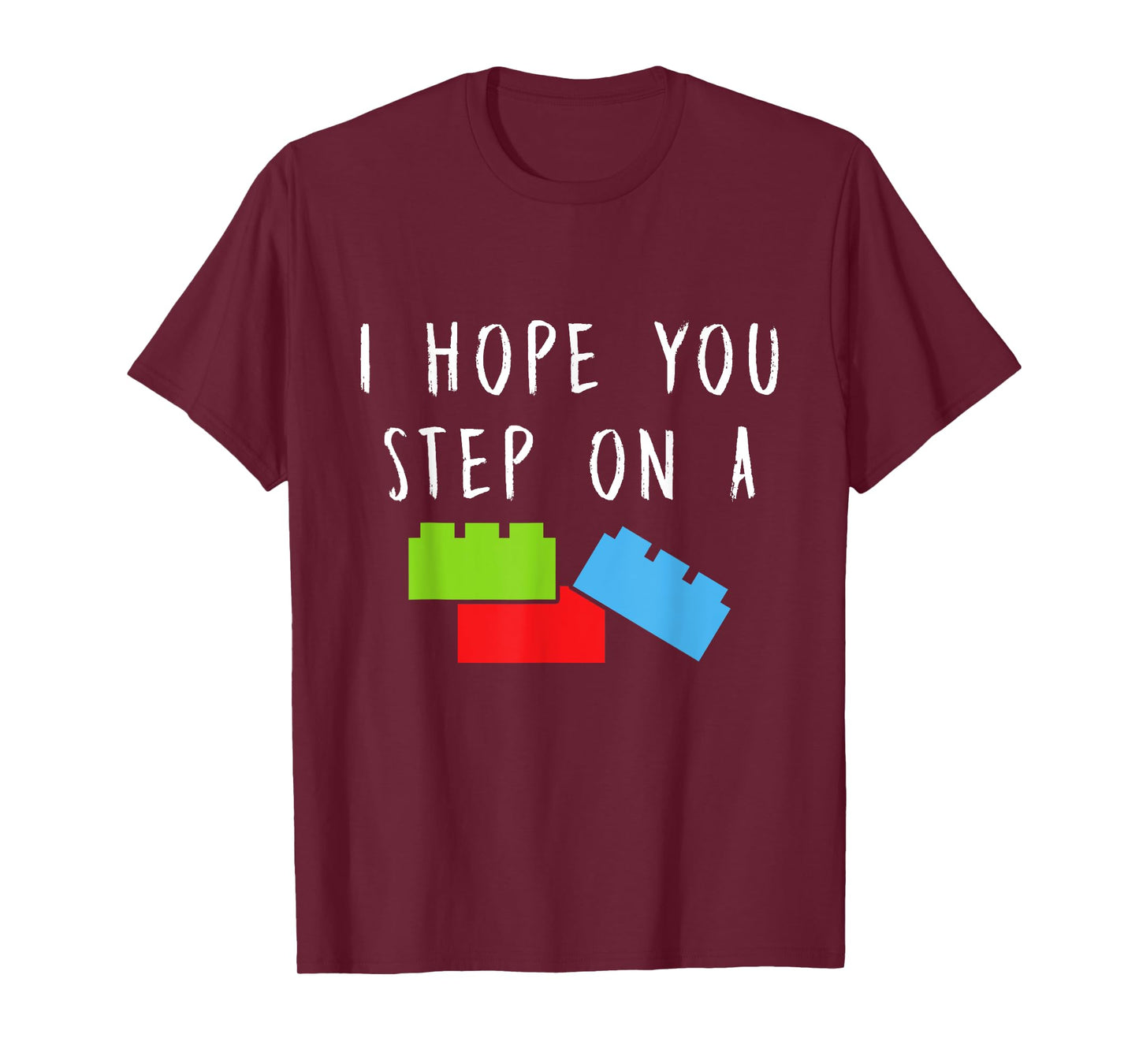Funny Building Blocks Master Builder Bricks Construction T-Shirt