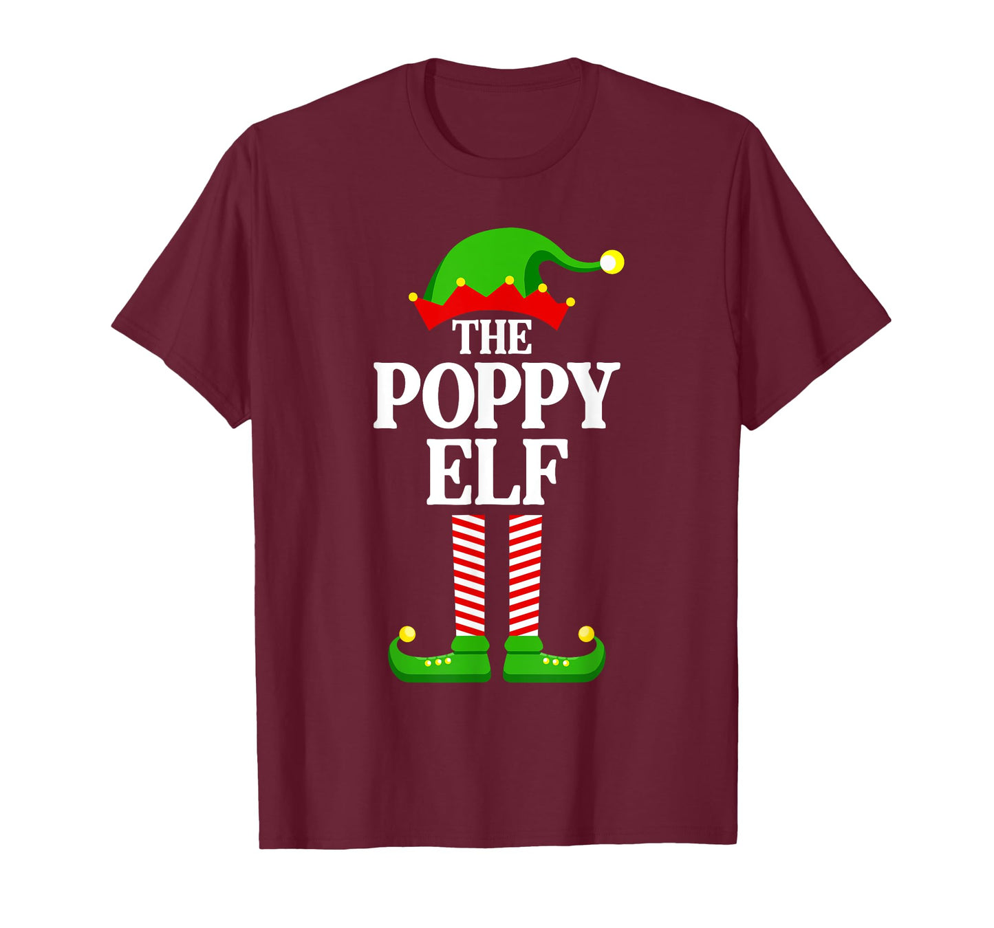 Poppy Elf Family Matching Group Funny Christmas T-Shirt