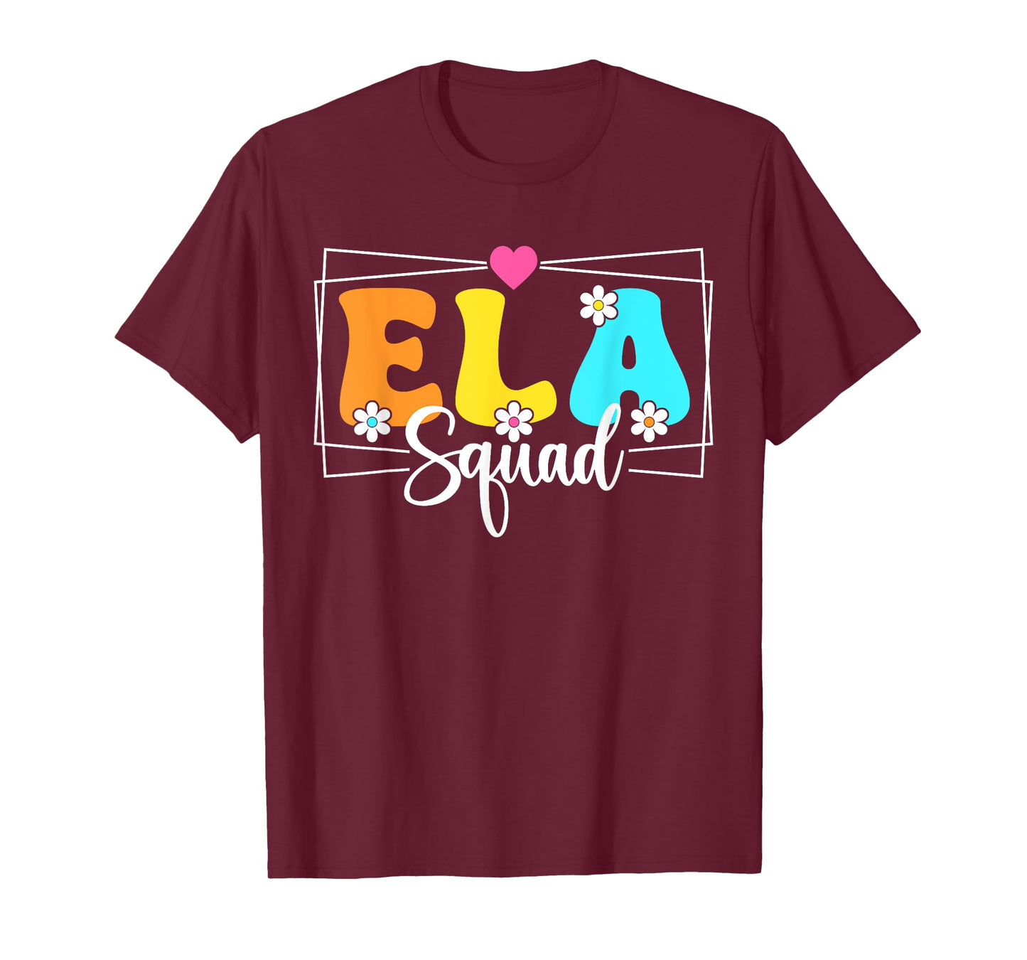 ELA Squad Teacher Back To School English Language Arts T-Shirt