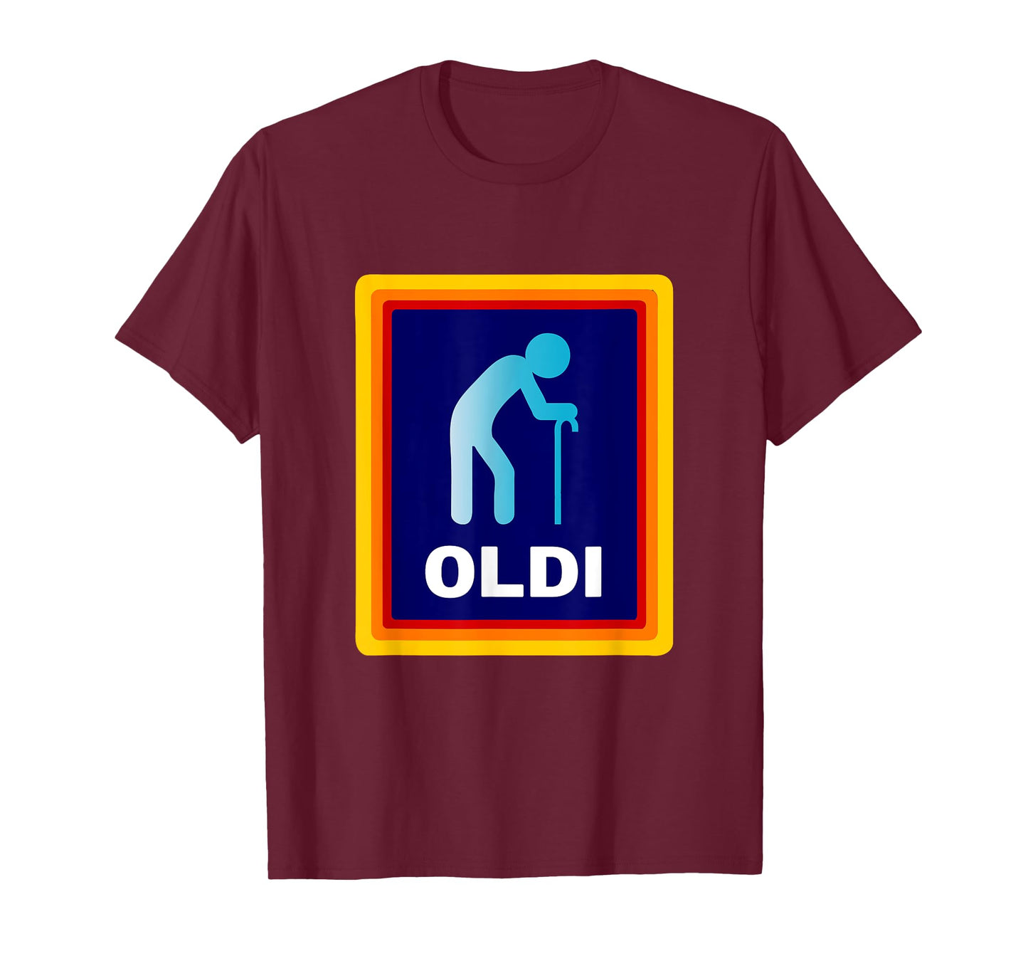 Oldi - Funny Parody for Grandpa Birthday or Grandma Birthday T-Shirt