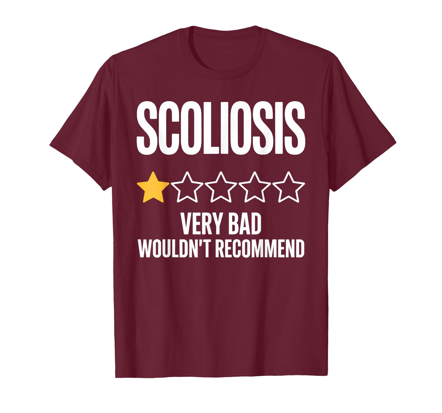 Funny Scoliosis Design For Men Women Adult Scoliosis Warrior T-Shirt