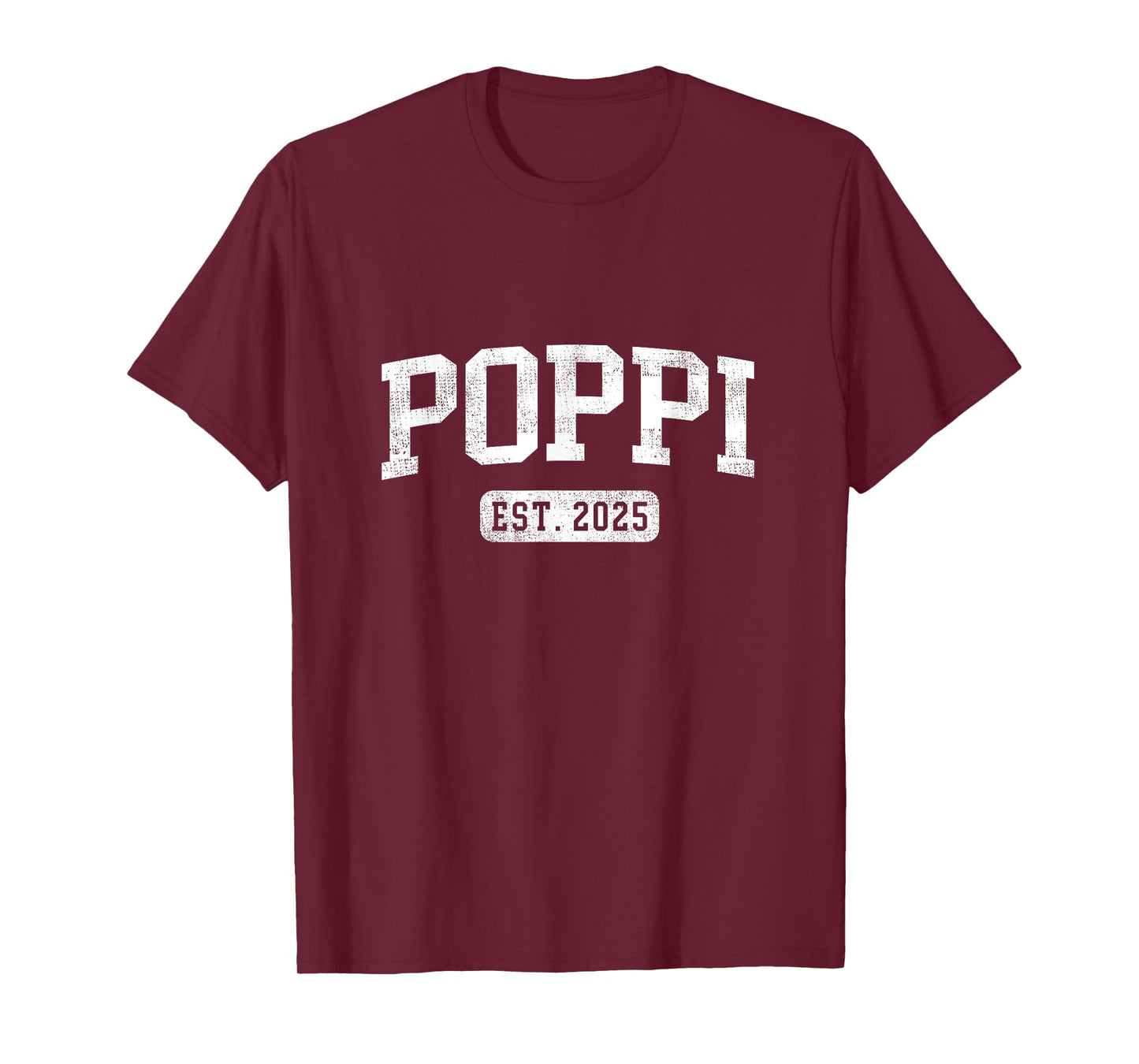 First Time Poppi 2025 Pregnancy Reveal Black Unisex-Adults Modern T-Shirt