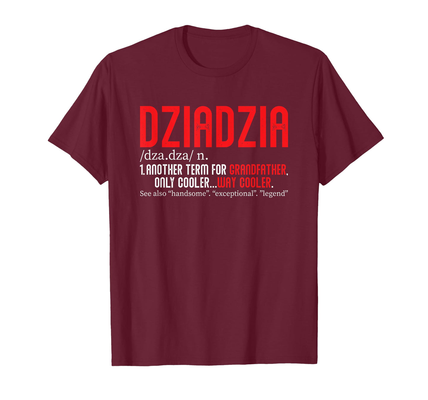 Polish Grandpa Dziadziu Poland Family Grandfather Dziadzia T-Shirt