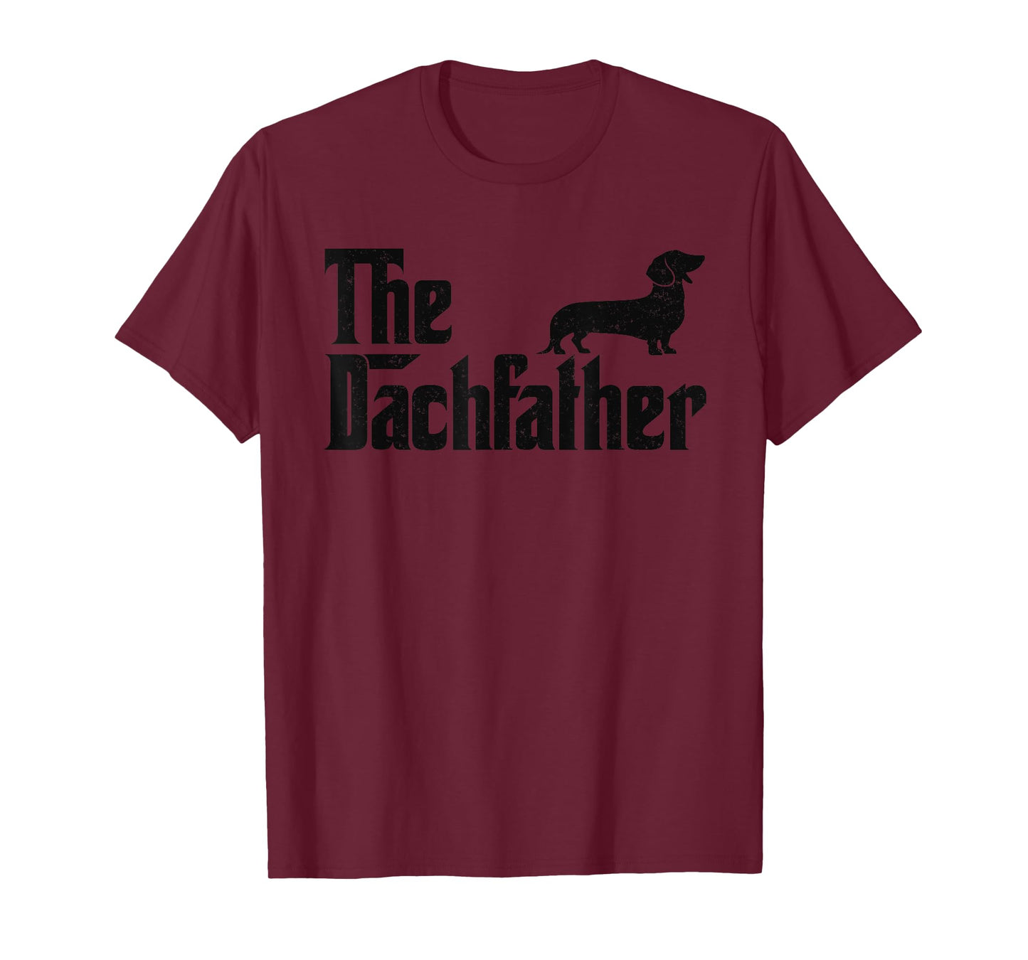 The Dogfather Dachshund Wiener Dog Funny Father Dog Lover T-Shirt