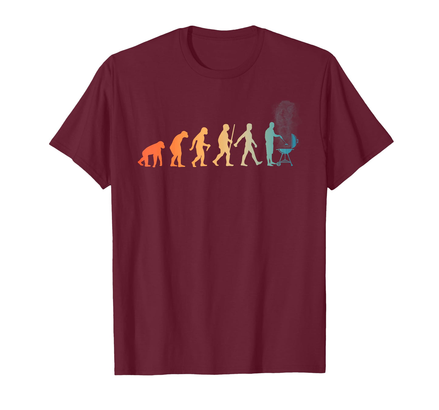 Cool BBQ Grilling Design For Men Women Barbecue Meat Smoker T-Shirt