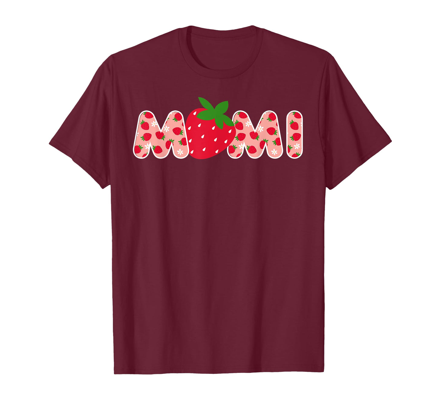Mimi Strawberry First Birthday Funny Strawberry T-Shirt