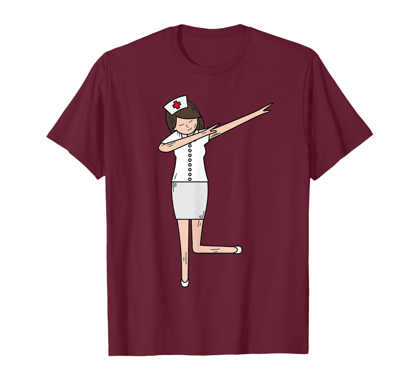Best Dabbing Nurse Design For Women Girls RN Emergency Nurse T-Shirt