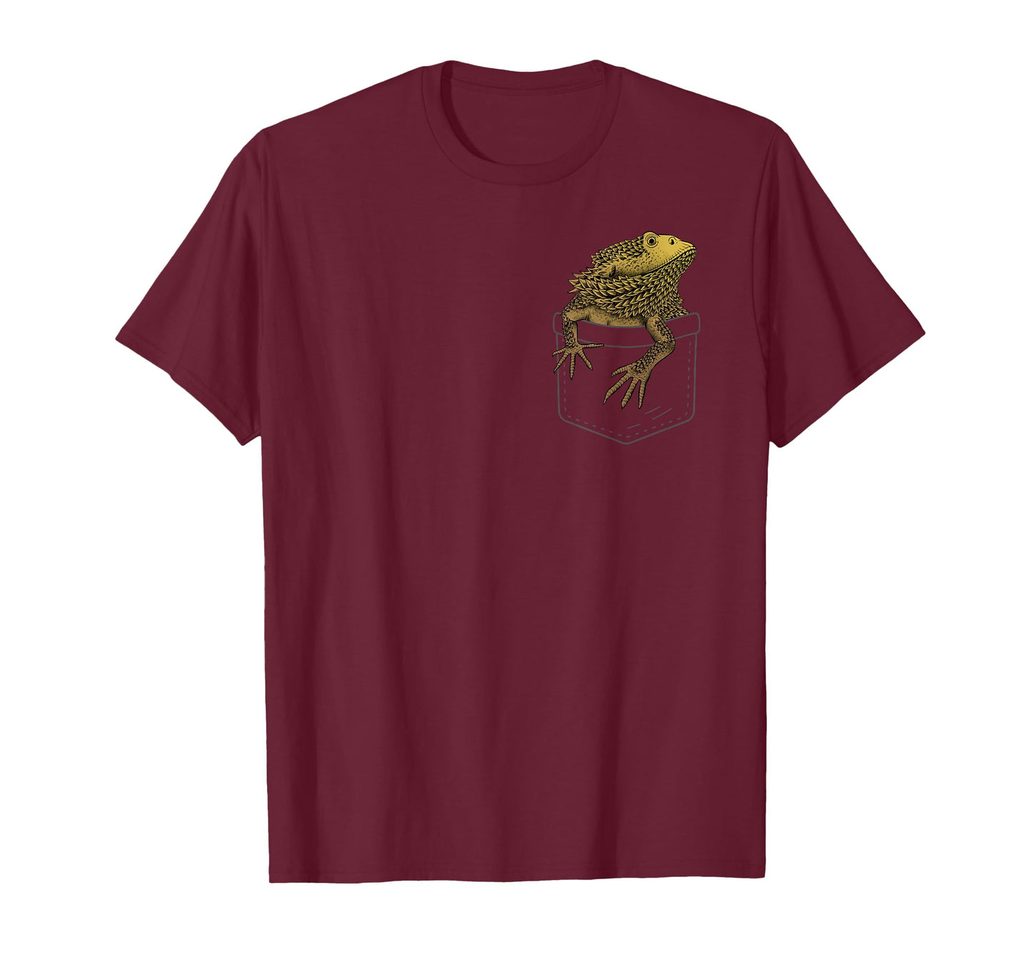 Bearded Dragon Art For Men Women Kids Bearded Dragon Lovers T-Shirt