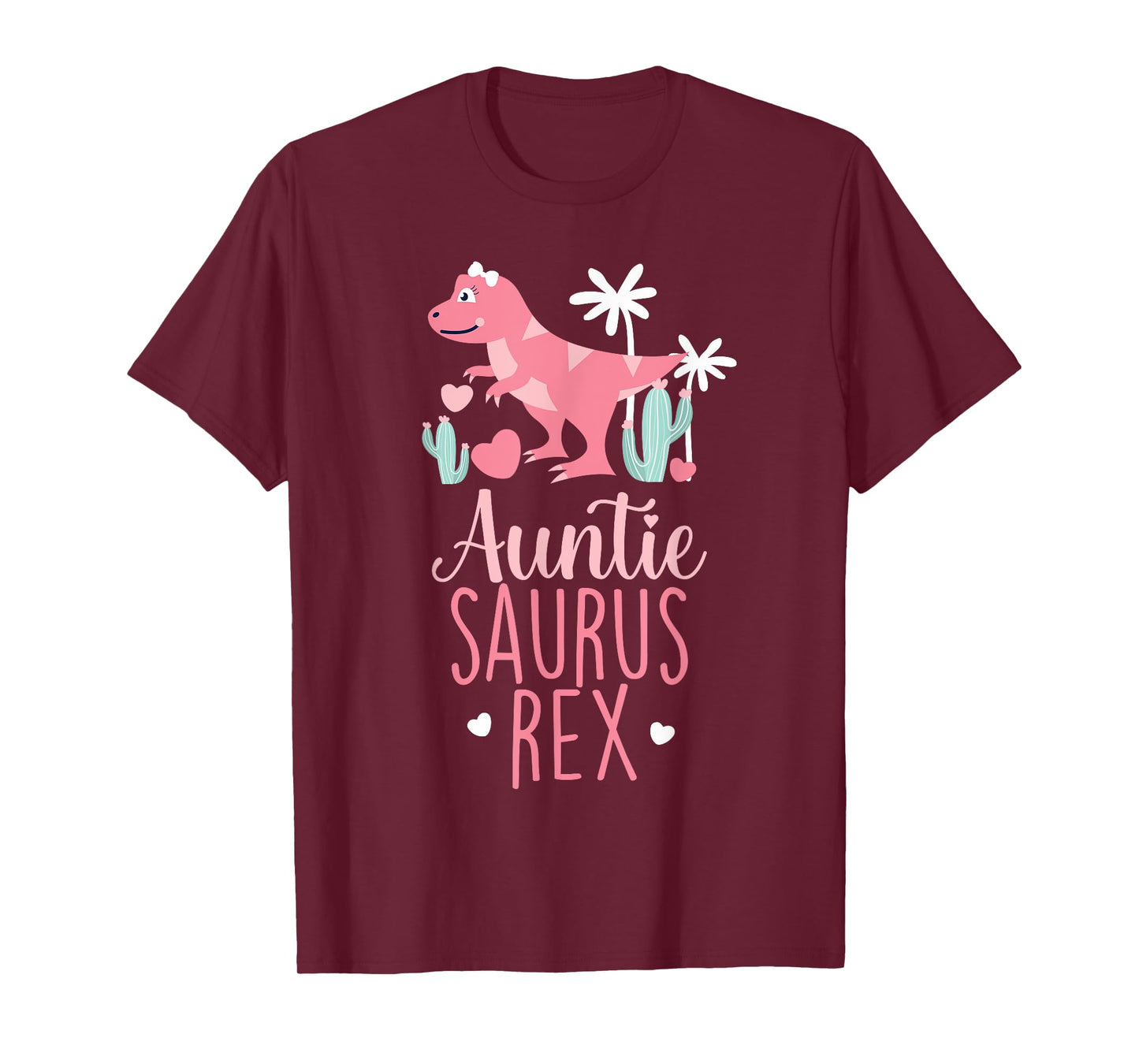 Auntie Saurus Rex Dinosaur Auntiesaurus T-Shirt