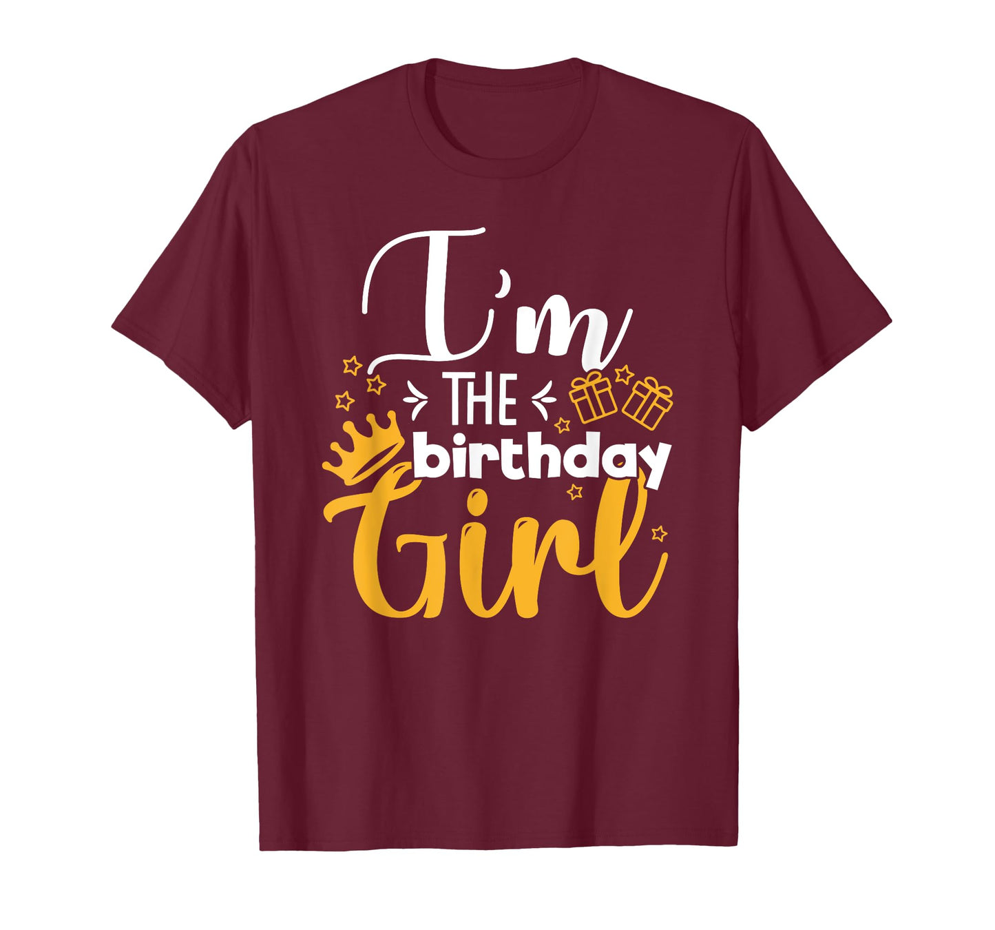 I'm Of The Birthday Girl Funny Party Crew Group Friends T-Shirt