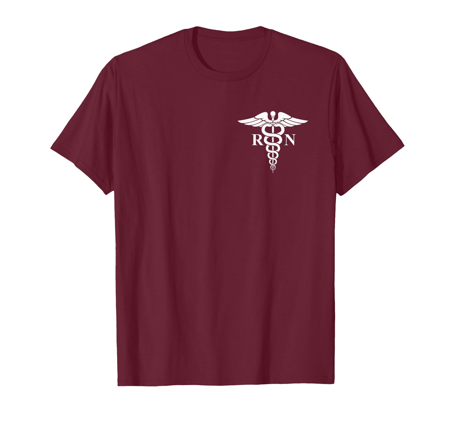 Rn Nurse Caduceus Medical Symbol Nursing Logo Gifts T-Shirt
