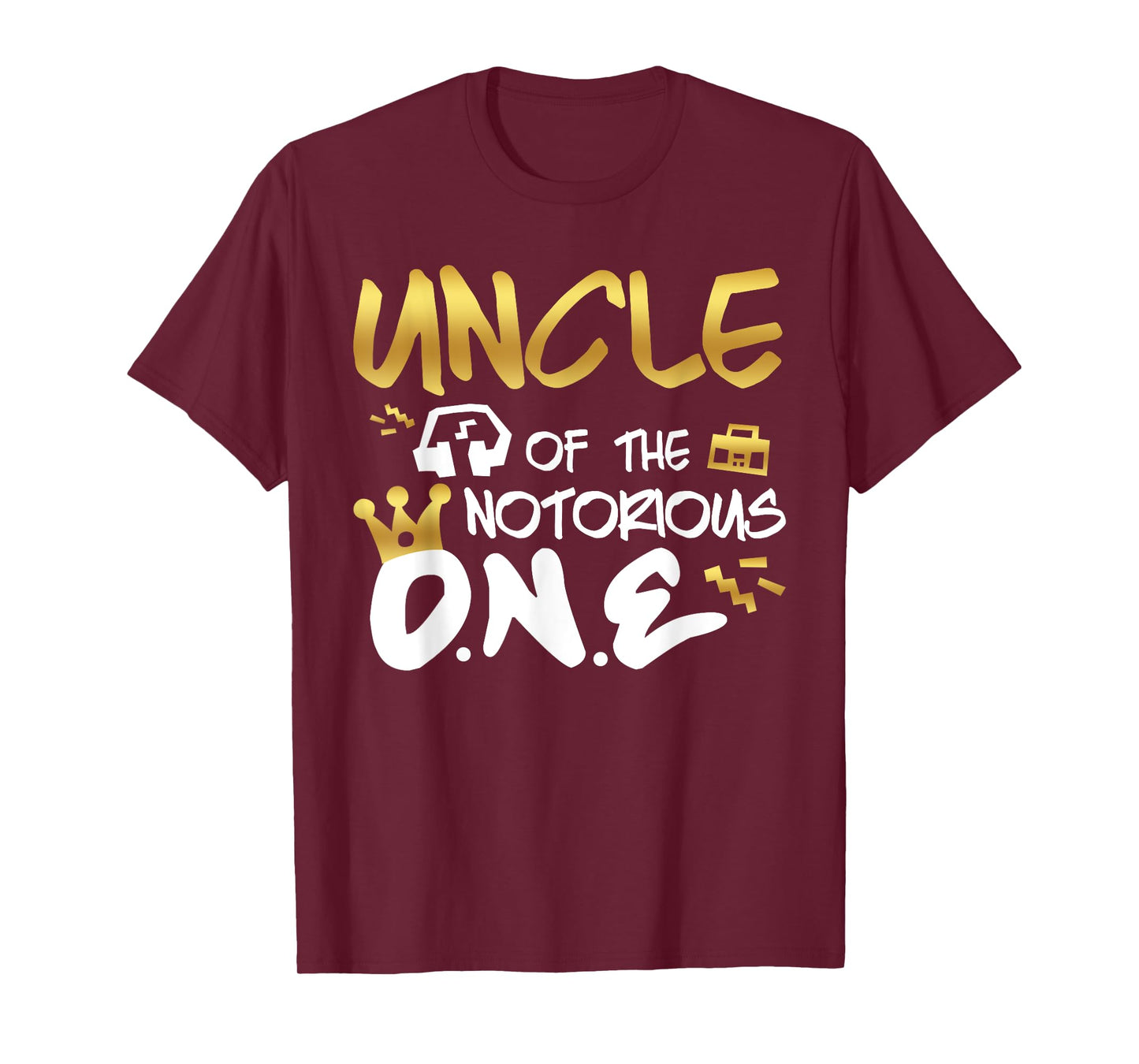 Uncle Of The Notorious One Old School 1st Hip Hop Birthday T-Shirt