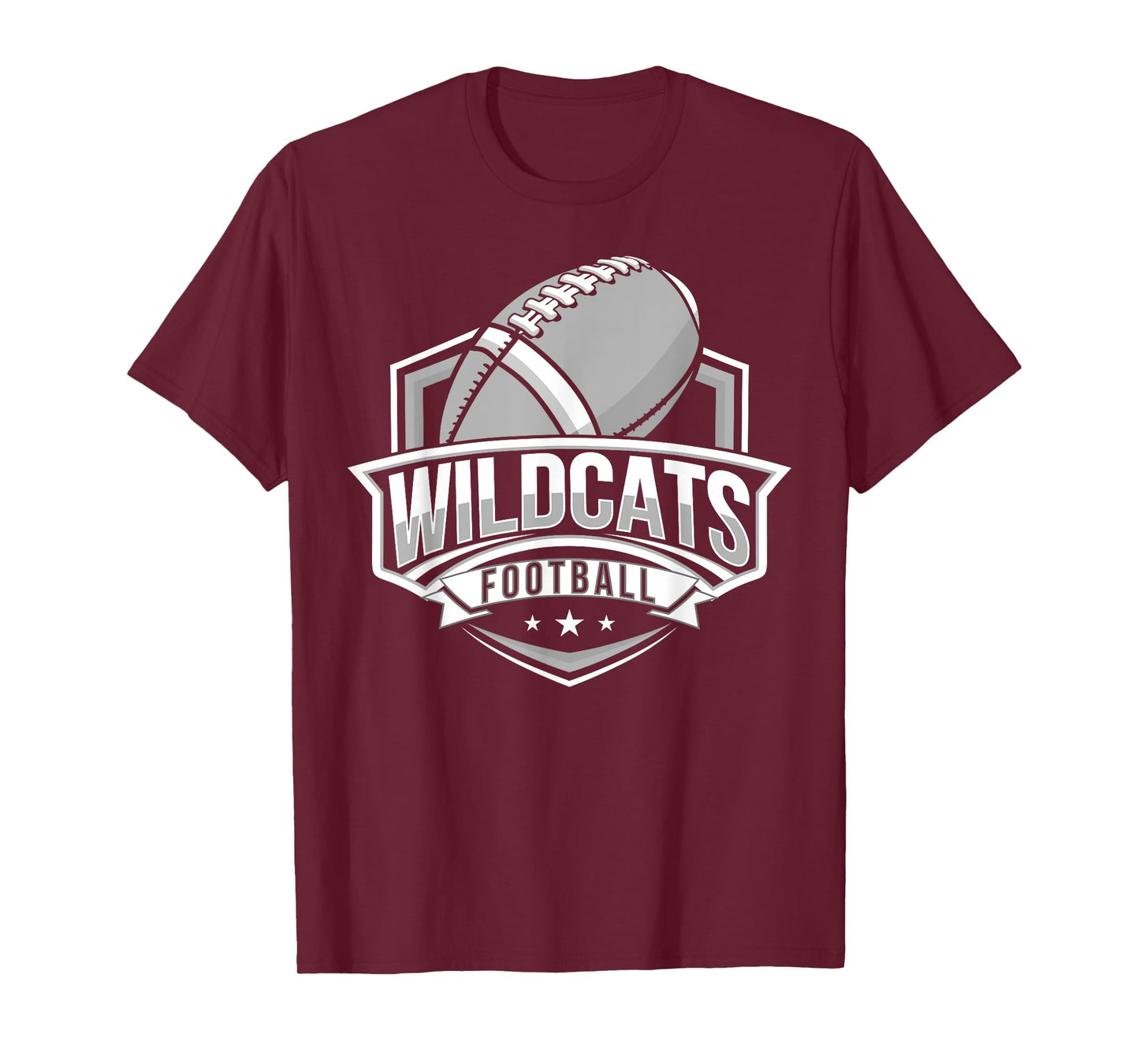 Wildcats Game Day Football Mascot Roar With Pride! T-Shirt