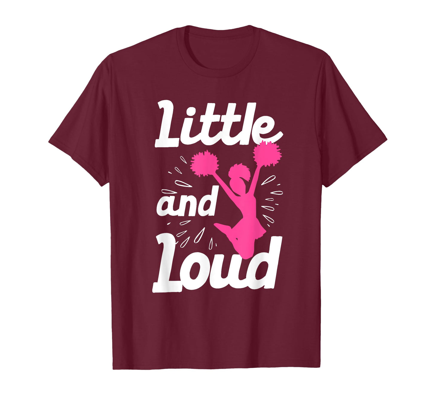 Cool Cheerleader Art Teens Girls Cheerleading Cheer Gymnast T-Shirt