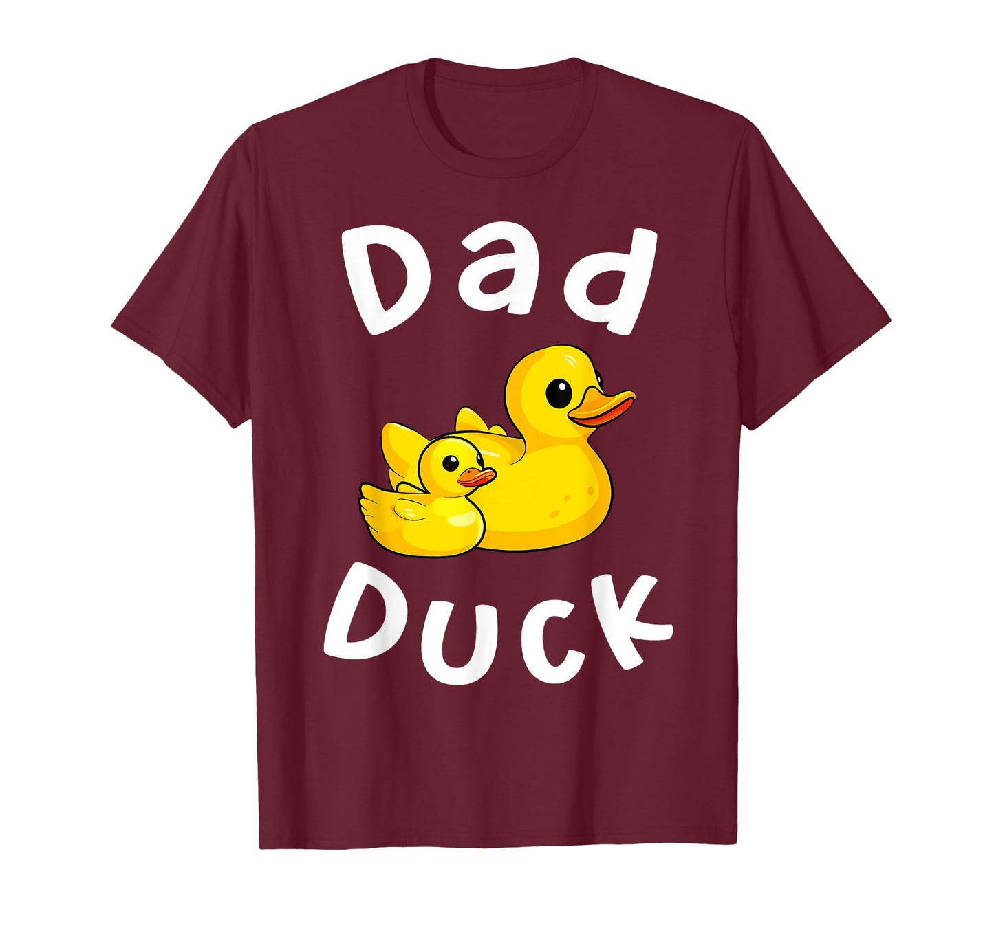 Dad Duck Birthday Rubber Duck Kids Family Matching T-Shirt