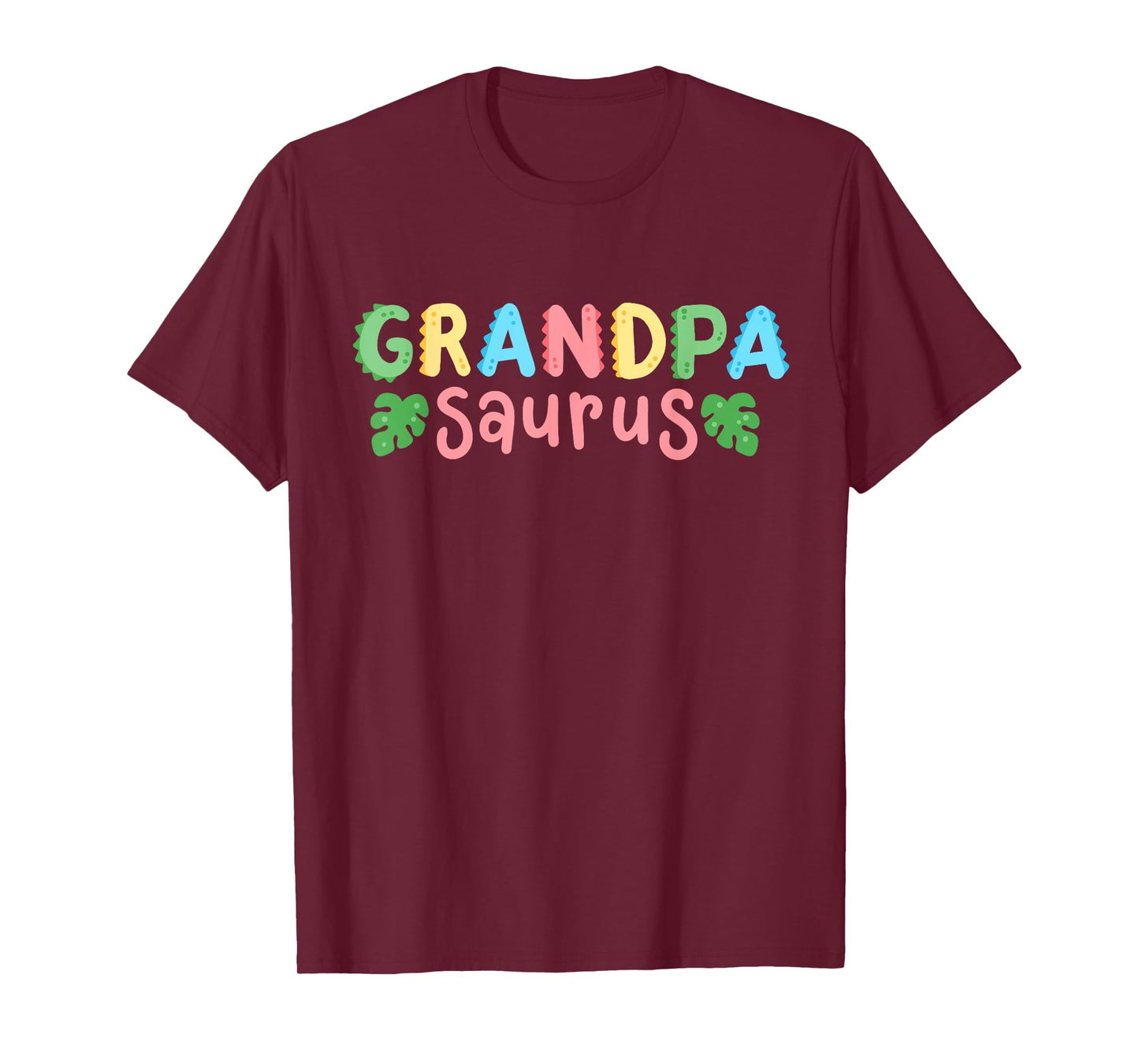 Grandpa Saurus Kids Dinosaur Birthday Party Family Matching T-Shirt