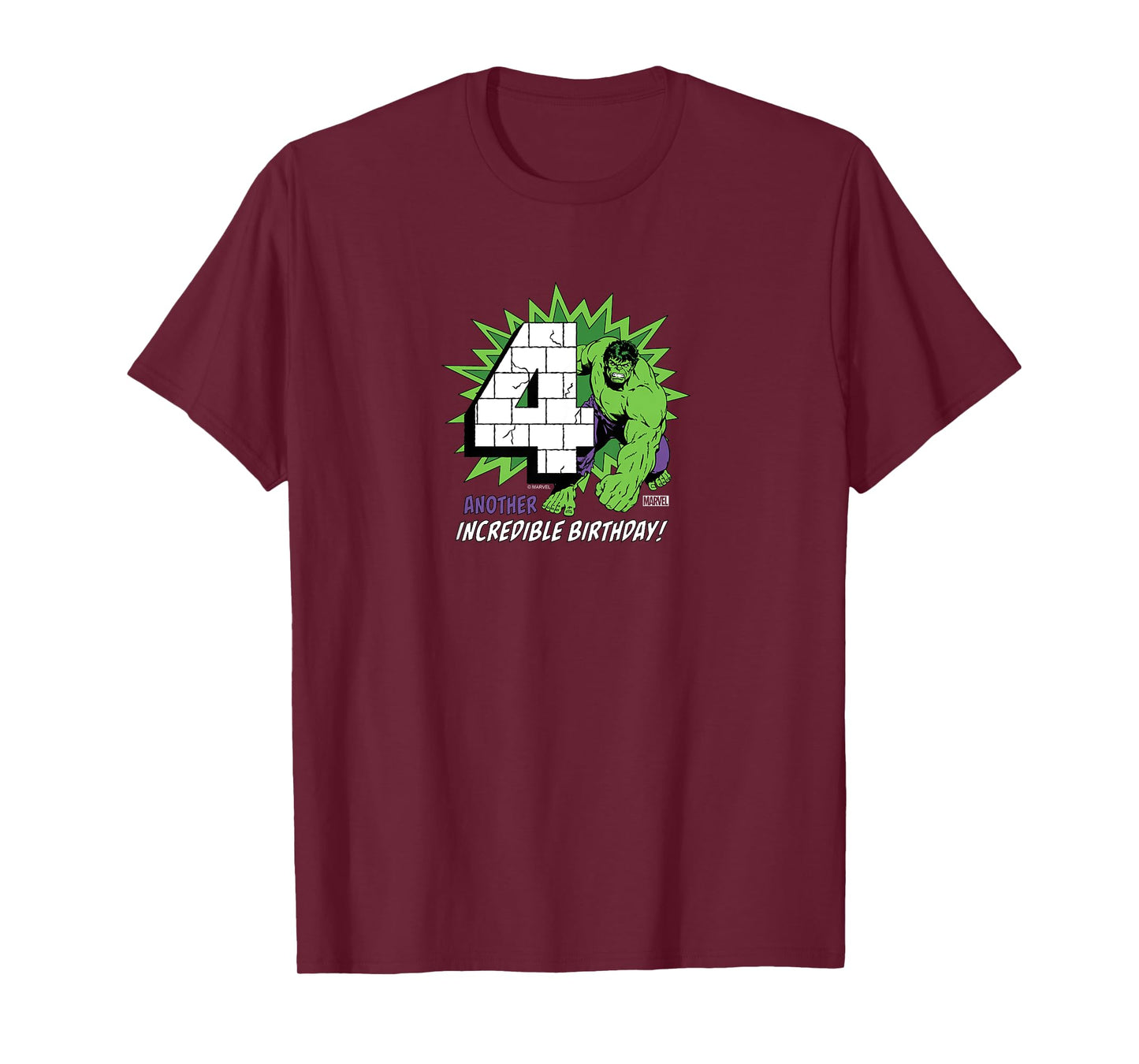 Hulk - 4th Birthday T-Shirt